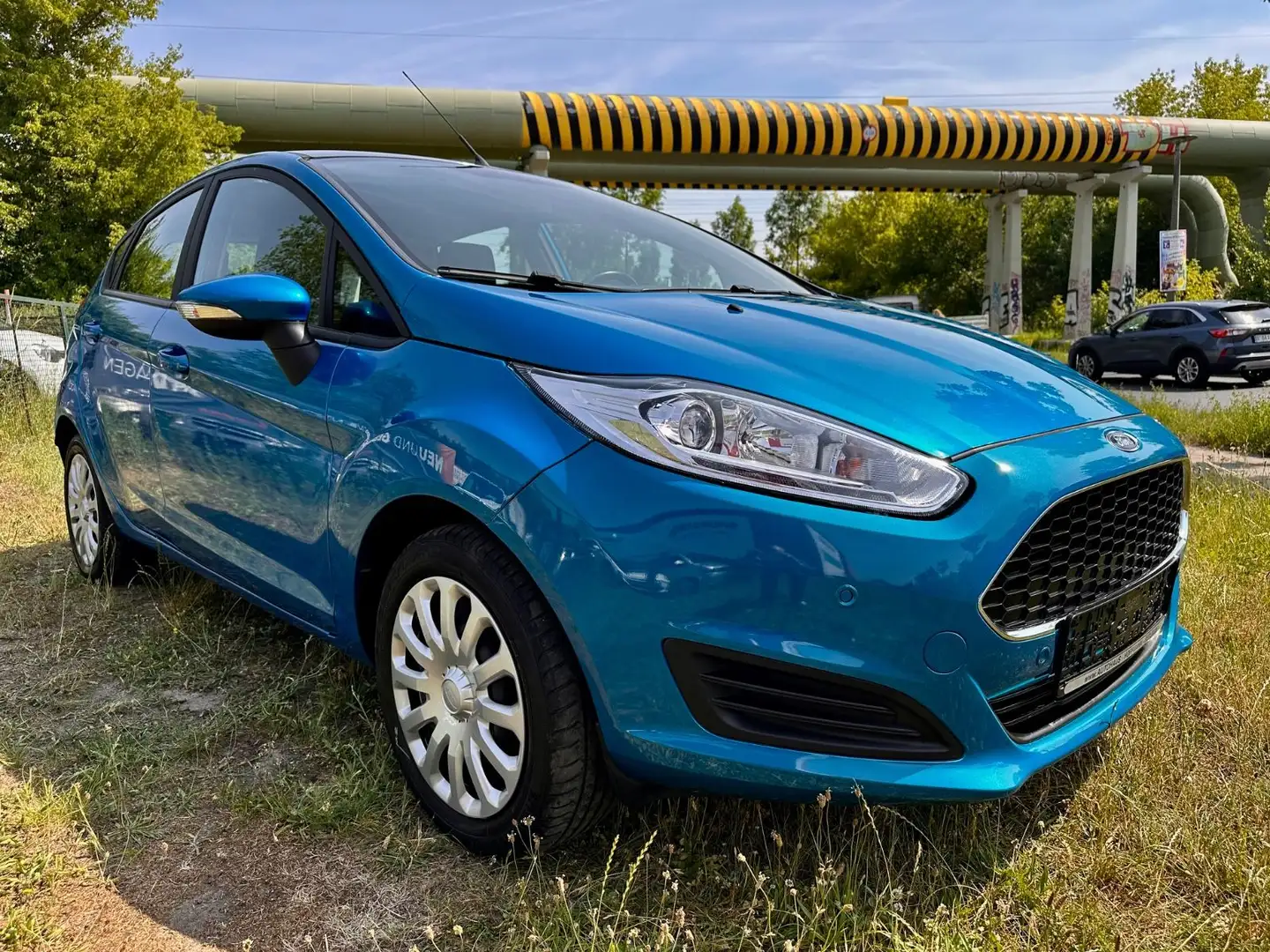 Ford Fiesta Trend+wenig Kilometer+1.Hand+PDC+Klima Blau - 1