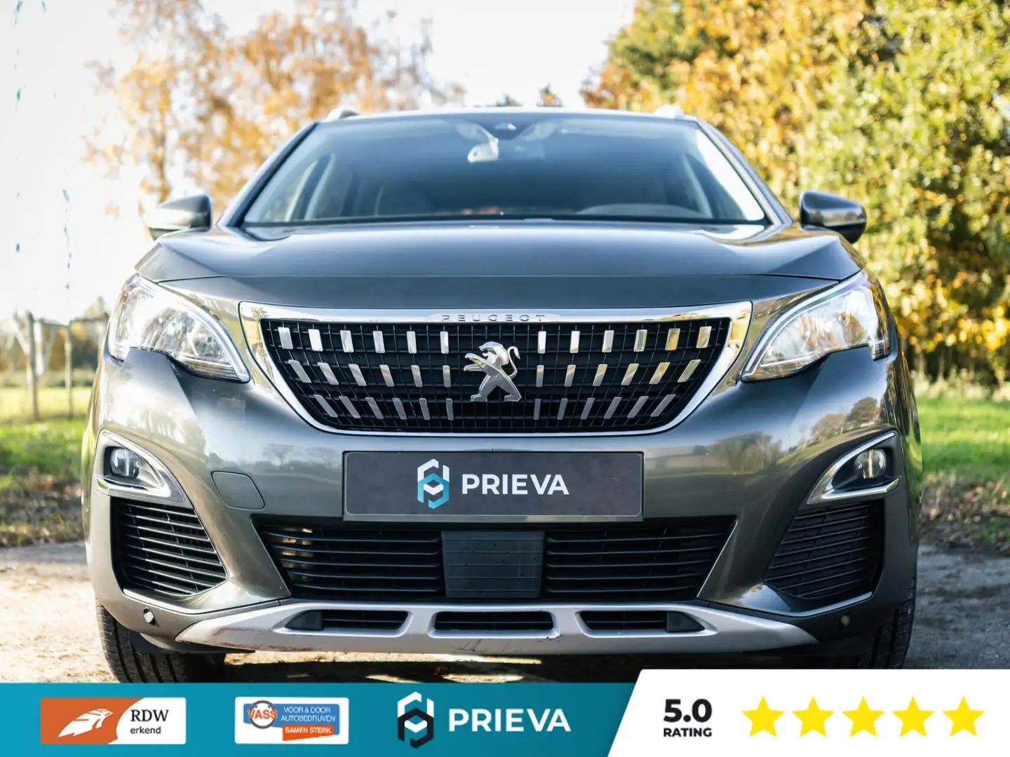 Peugeot 3008 1.2 PureTech Allure *Nieuwe D-riem* – Stijlvol, kr Gris - 2