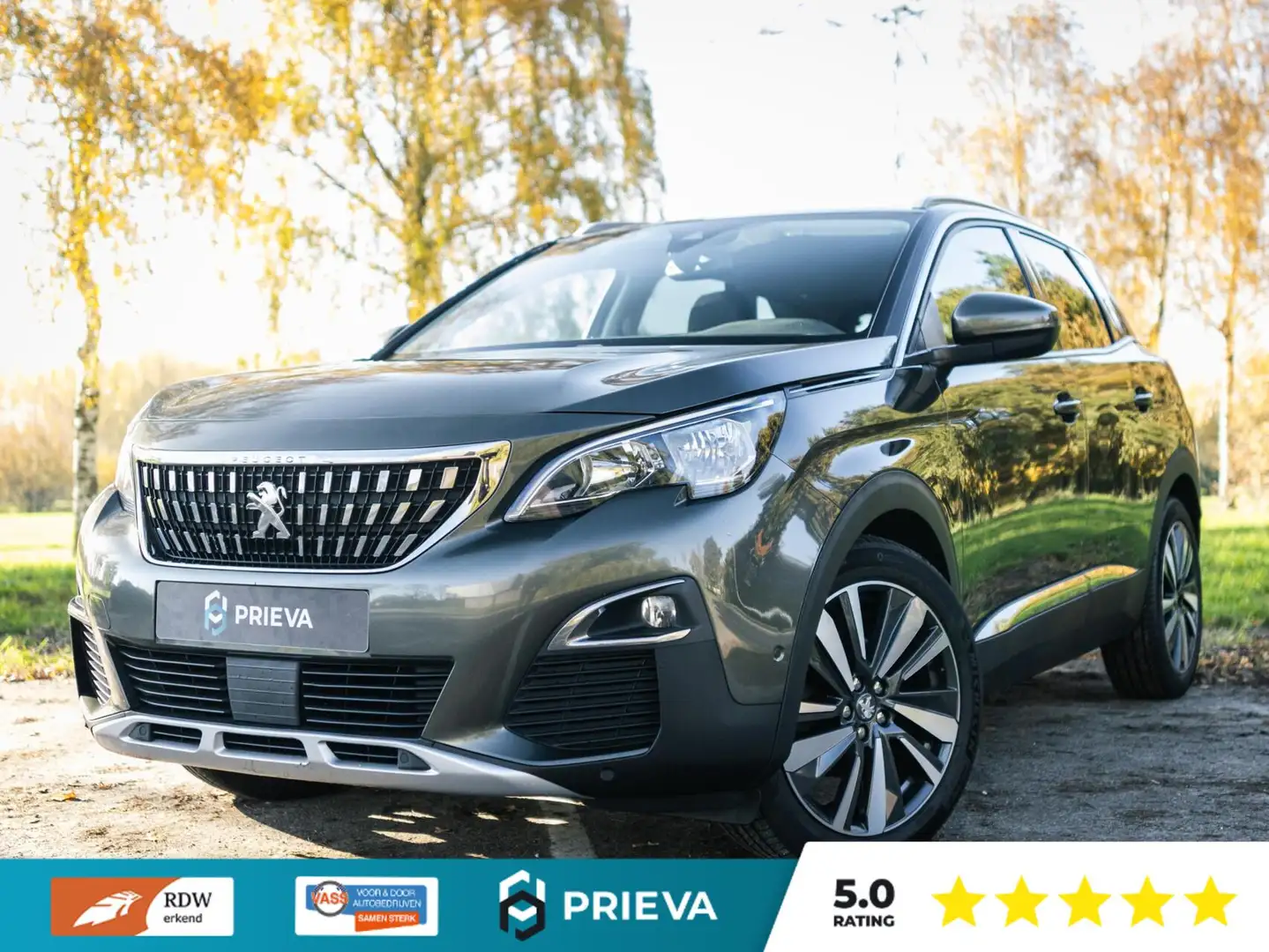 Peugeot 3008 1.2 PureTech Allure *Nieuwe D-riem* – Stijlvol, kr Gris - 1