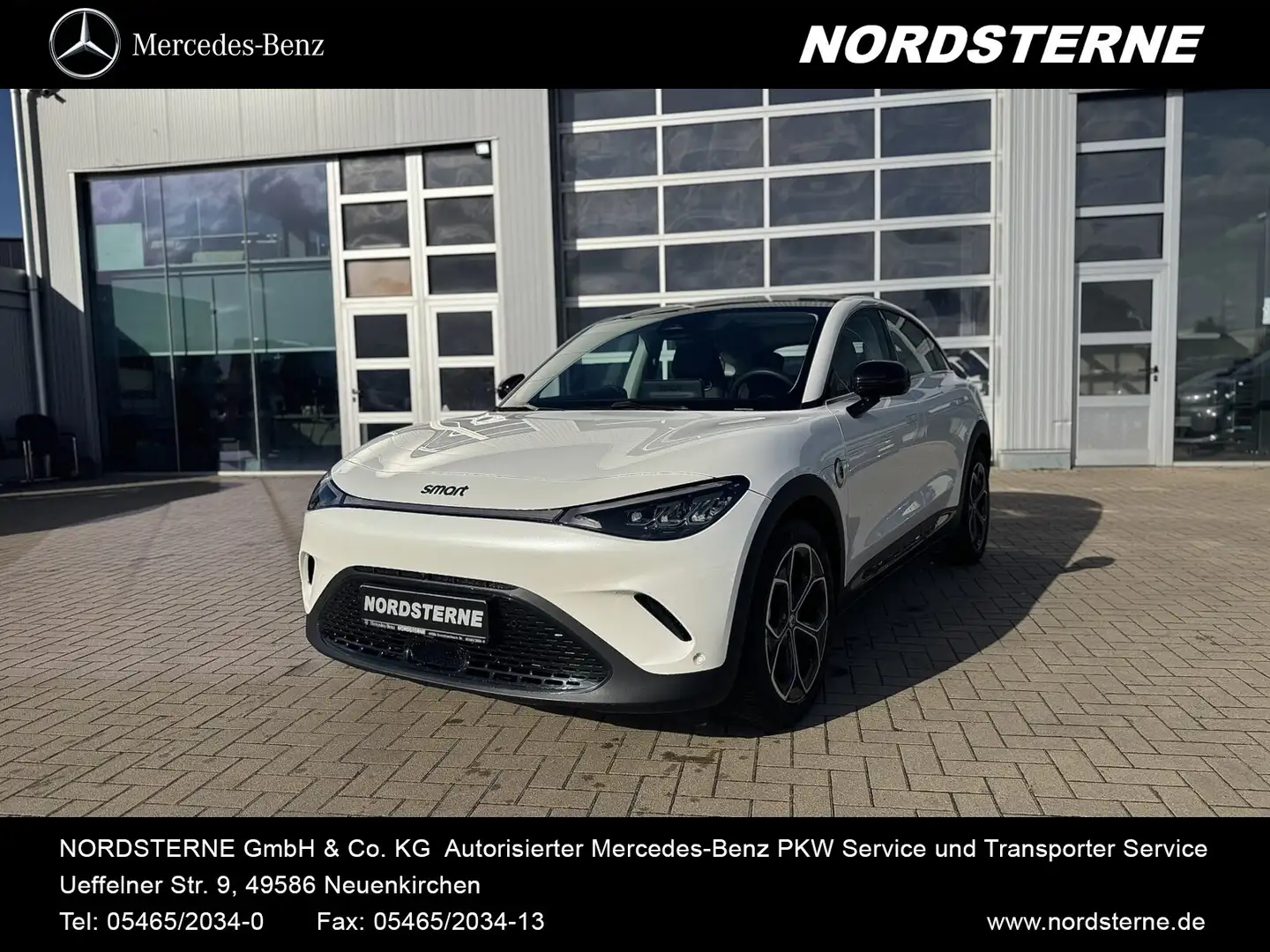 smart #3 #3 Pro+ PANO+360° KAMERA+EL.SITZE Pano.-Dach Weiß - 1
