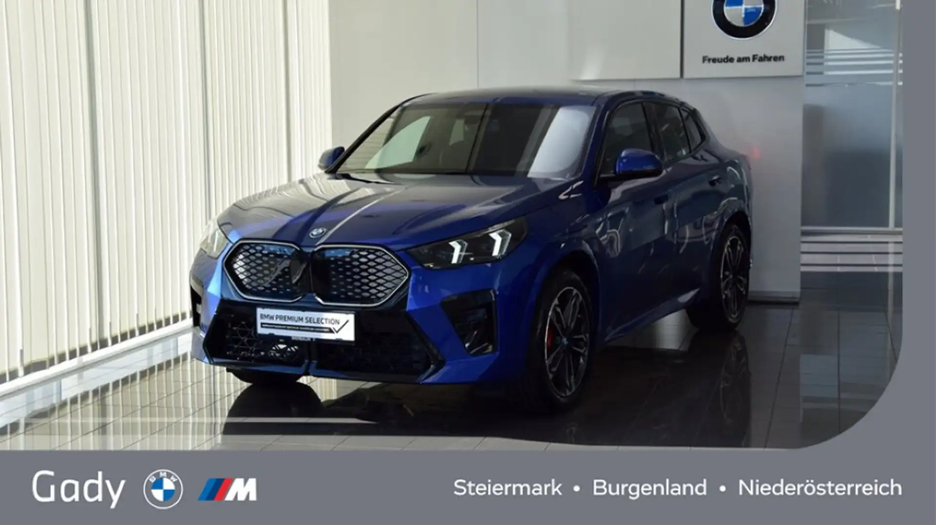 BMW iX2 eDrive20 Blau - 1