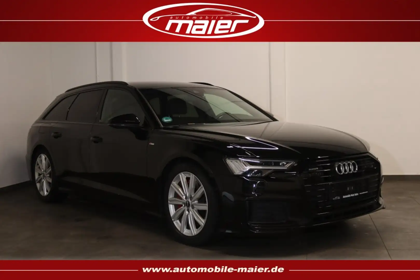 Audi A6 Av. 55 TFSI e qu. S line-B&O-Matrix-Navi-Virt Schwarz - 1