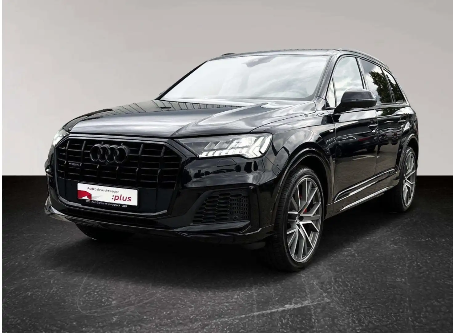 Audi Q7 Q7 55 TFSI e quattro tiptronic S line Zwart - 1