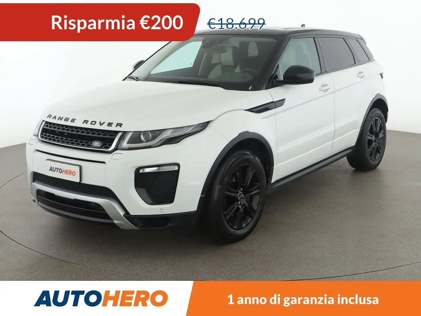 Land Rover Range Rover Evoque 2.0 Td4 SE Dynamic 150 CV Bianco - 1