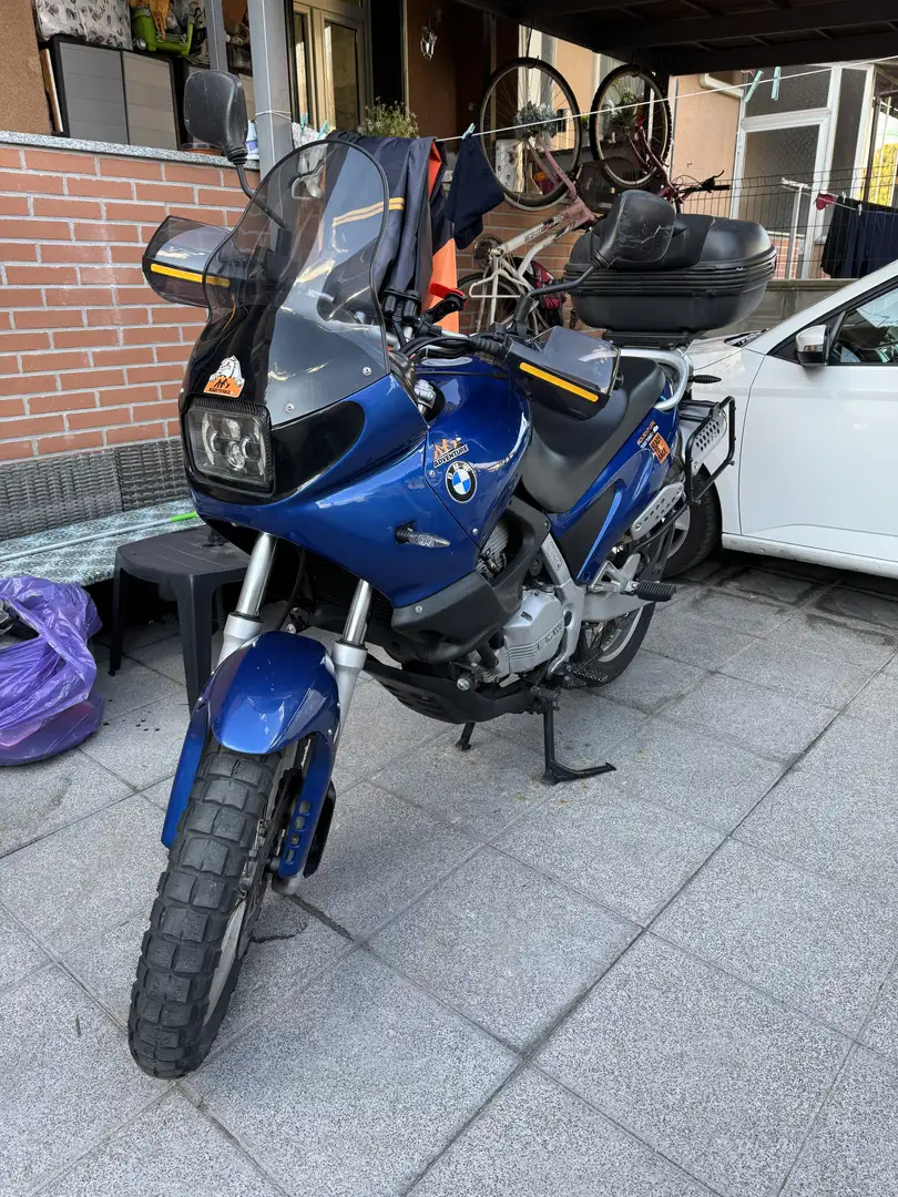 BMW F 650 fonduro Modrá - 1
