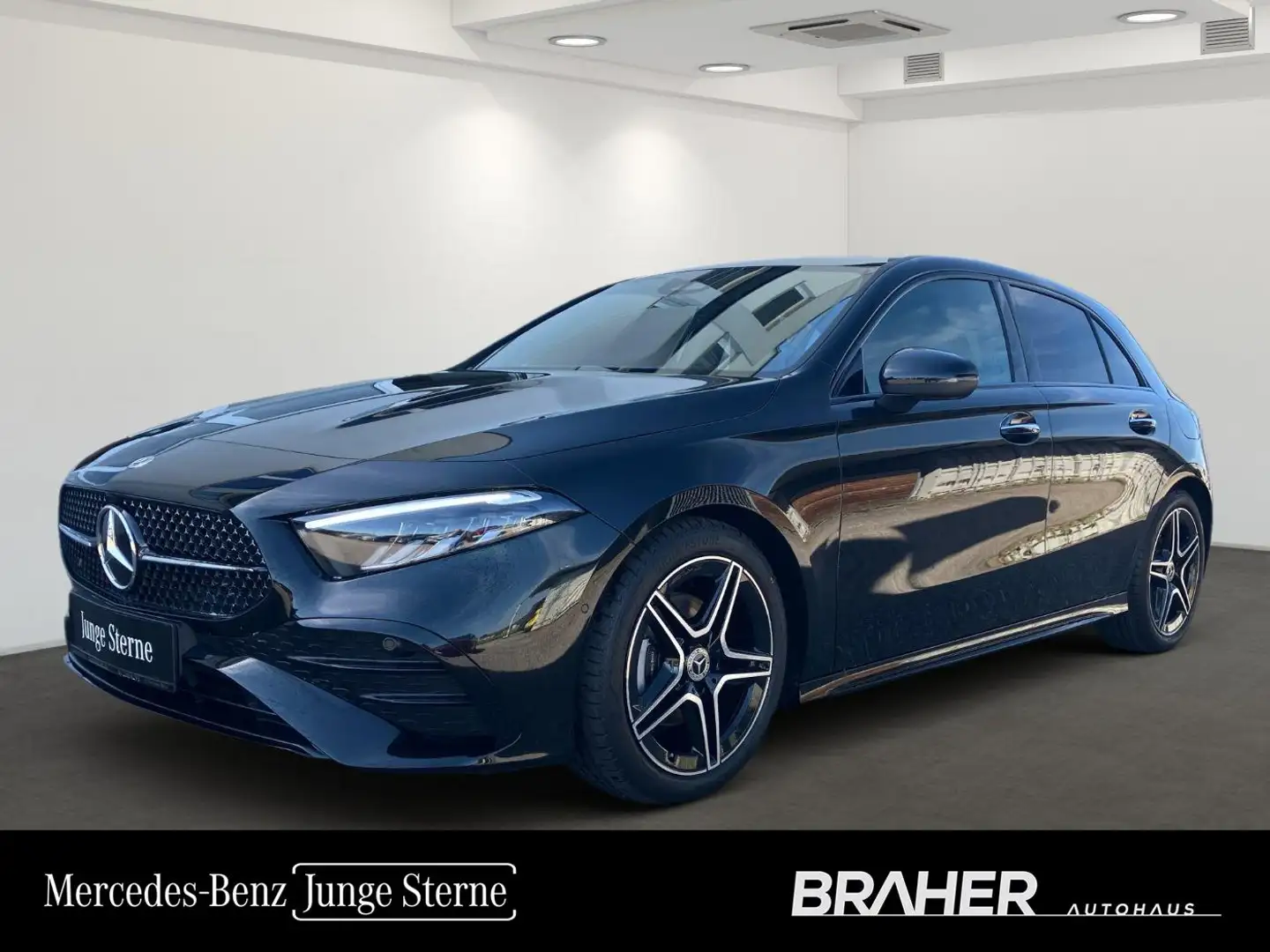 Mercedes-Benz A 180 d AMG Line AMG Night AR MBUX Ambi Burm Schwarz - 1