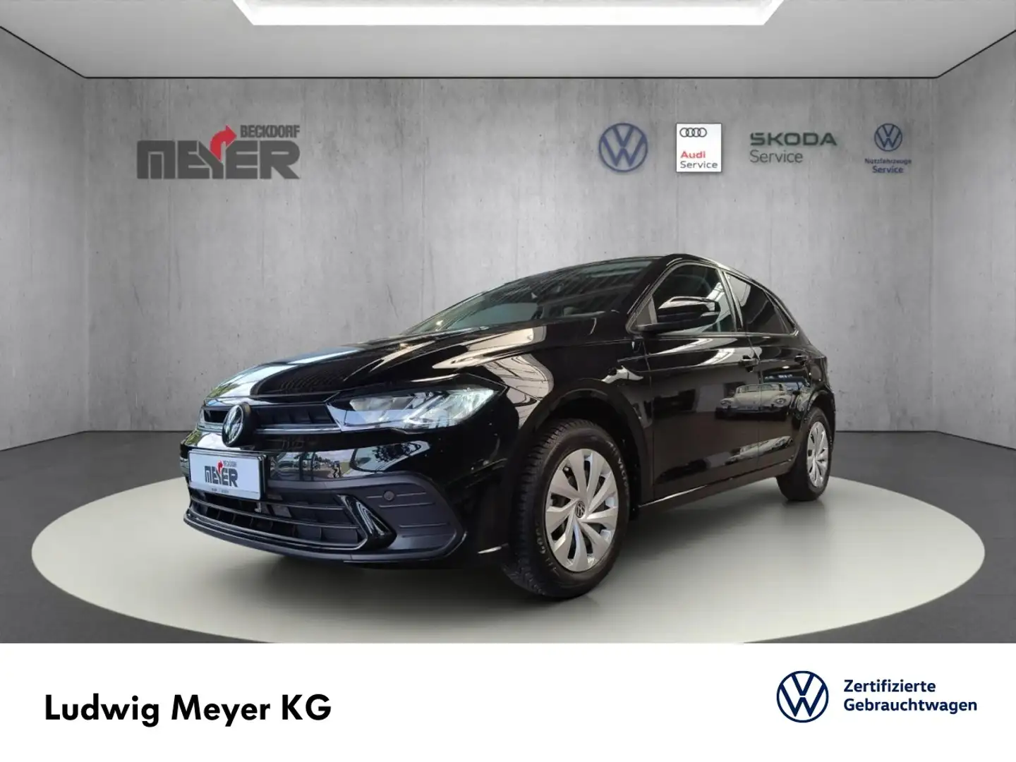 Volkswagen Polo Life 1.0 TSI Klima Navi Einparkhilfe Sitzheizung Schwarz - 1