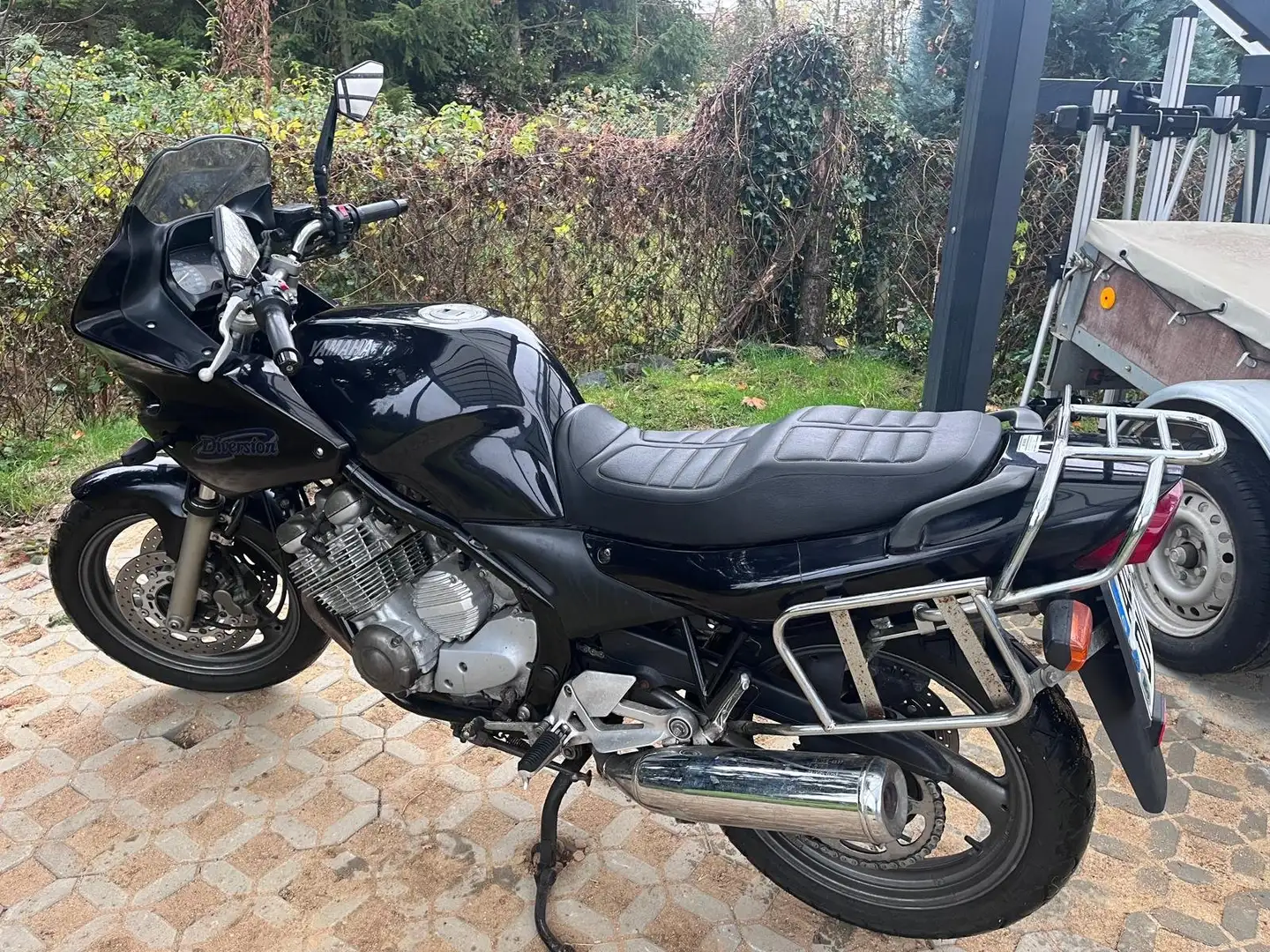 Yamaha XJ 600 S (37kw) | 1. HAND | FAHRBEREIT (TÜV 09.2026) Negro - 2