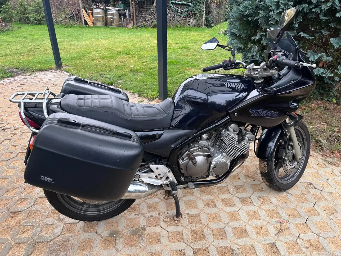 Yamaha XJ 600 S (37kw) | 1. HAND | FAHRBEREIT (TÜV 09.2026) Negro - 1