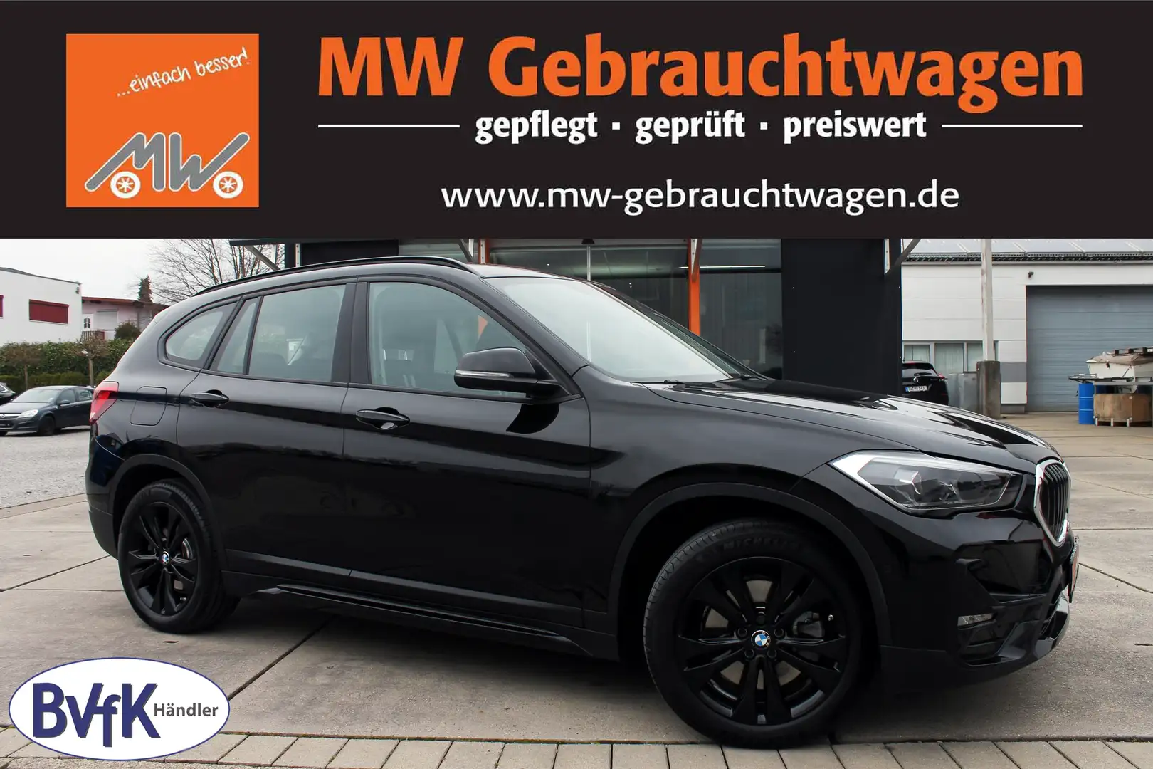 BMW X1 25e xDrive Sport-Line HUD LED CarPlay ACC SHZ Schwarz - 1