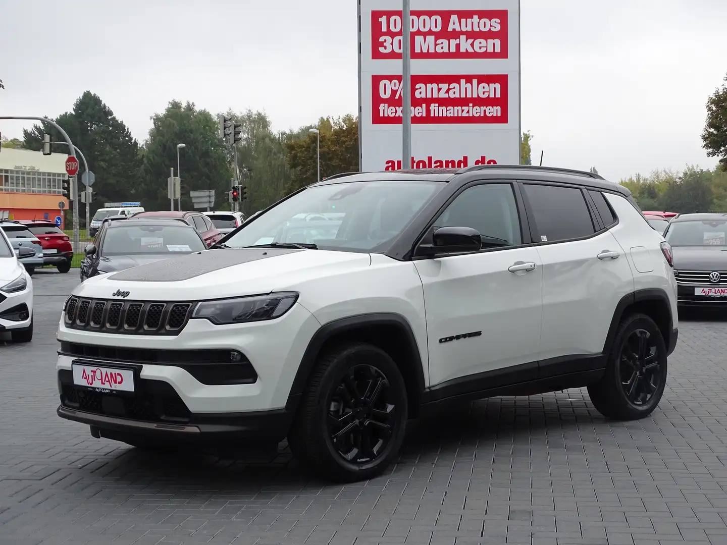 Jeep Compass 1.3 Hybrid Limited Plug-In 4WD LED Navi Weiß - 2
