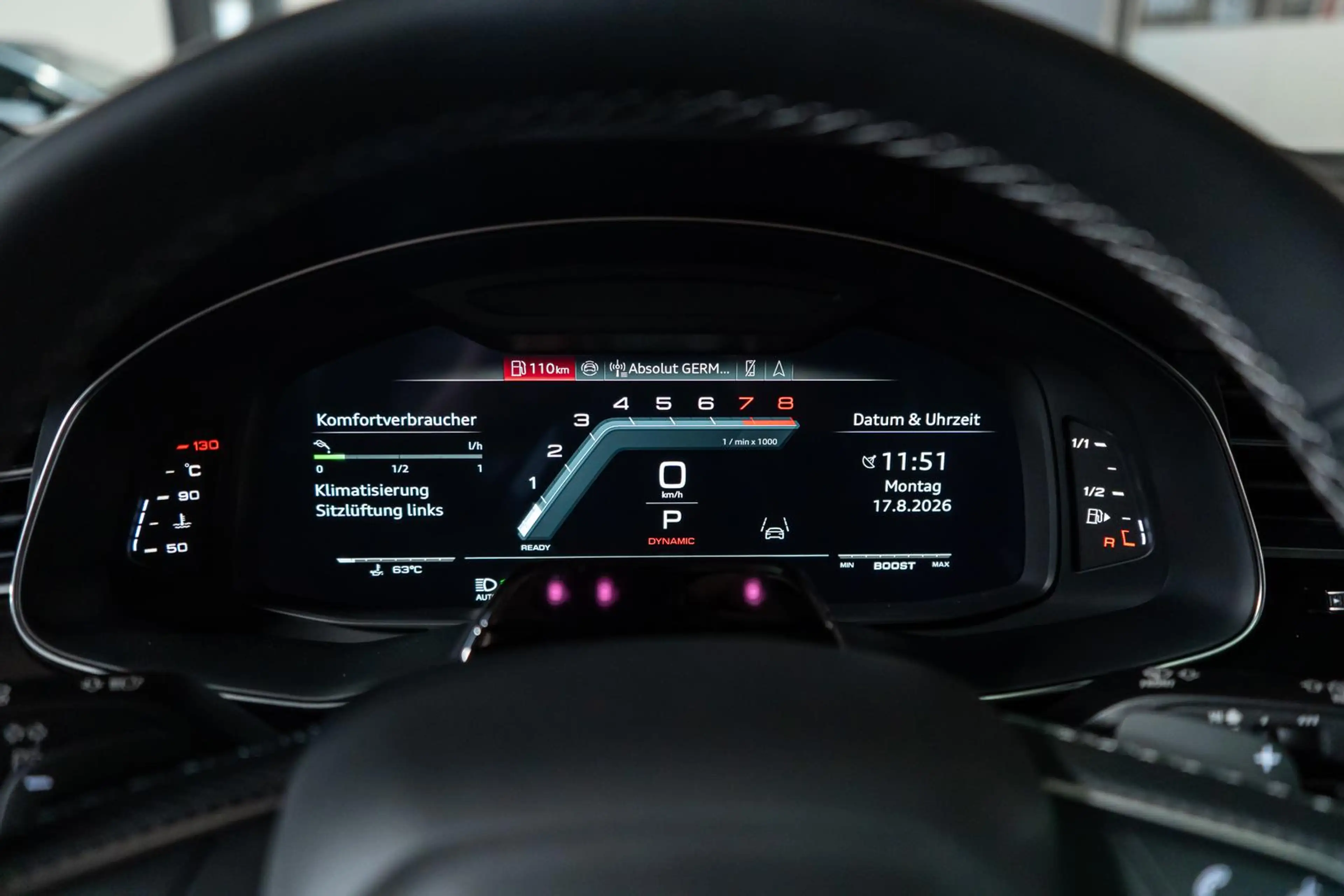 Audi SQ8 4.0 TFSI quattro AHK SHZ PANO HUD B&O STHZ — photo 20