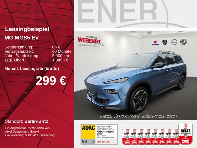 MG MGS5 EV Luxury Long Range/ WÄPU/ SHZ/ LHZ/ LED