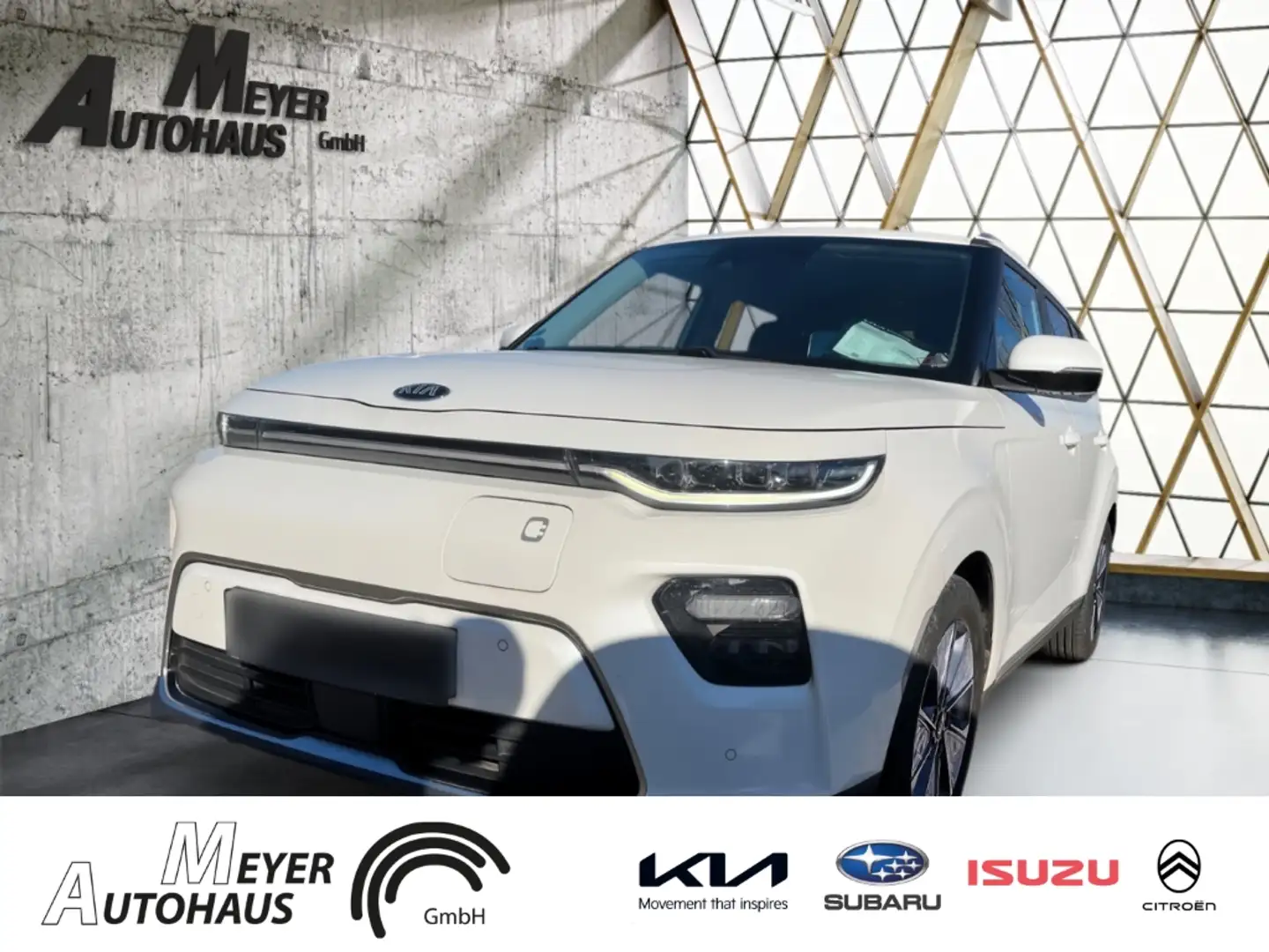 Kia Soul e- Spirit+Navi+Einparkhilfe+LED+Smartkey+ Blanco - 1