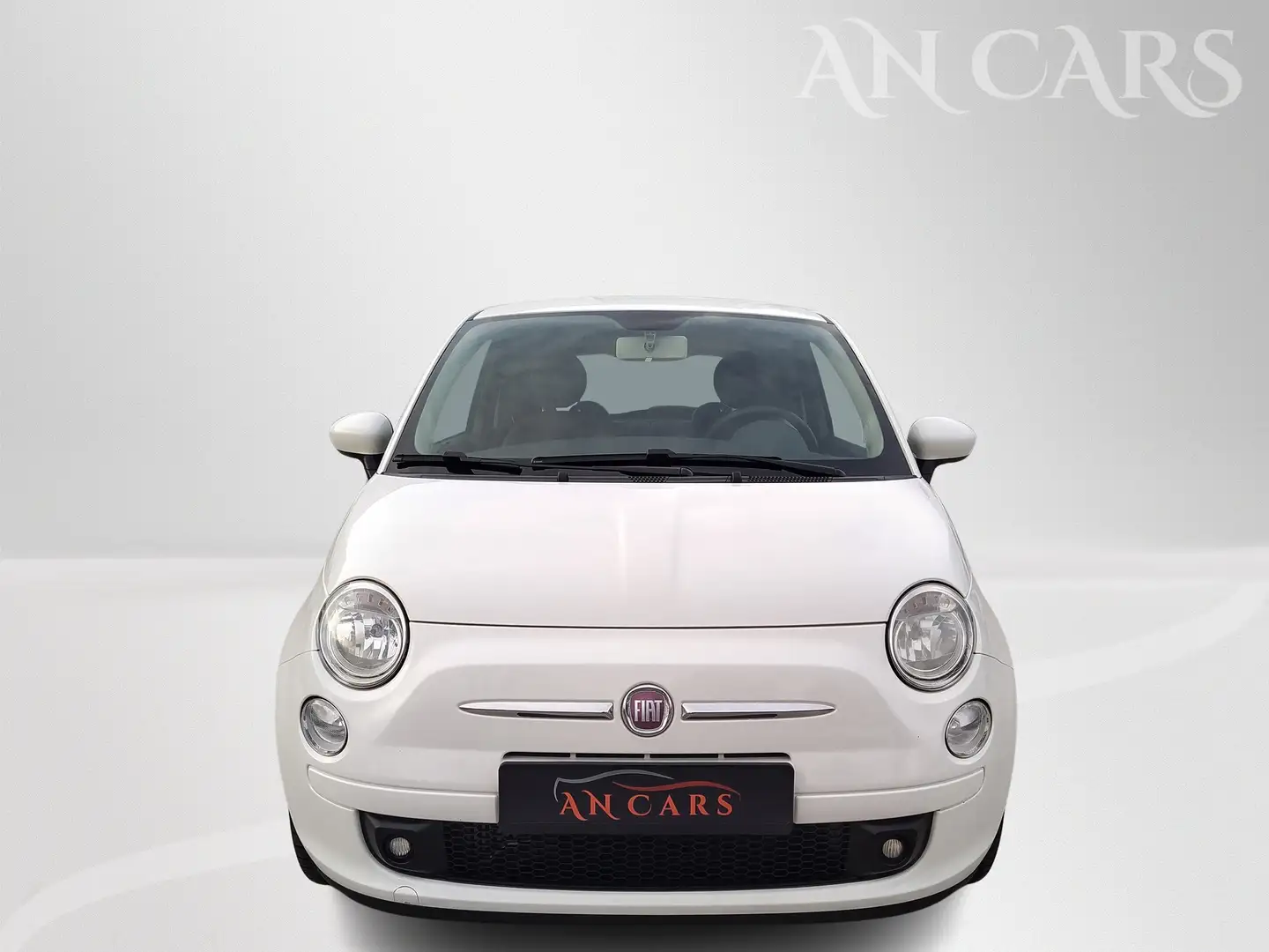 Fiat 500 Diesel Sport-Paket Teil-Leder 8fach 1. Hand TÜV Wit - 2