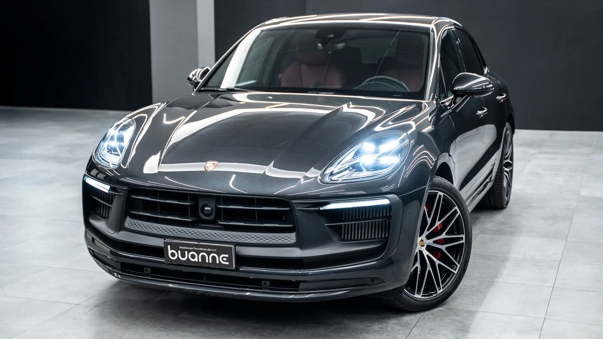 Porsche Macan 2.9 GTS 441CV SCARICO SOSP BOSE RADAR PELLE CHRONO Grigio - 1