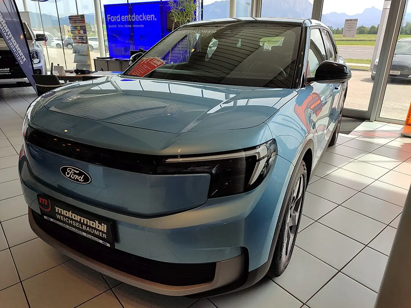 Ford Explorer Elektro 77kWh Premium Blau - 1
