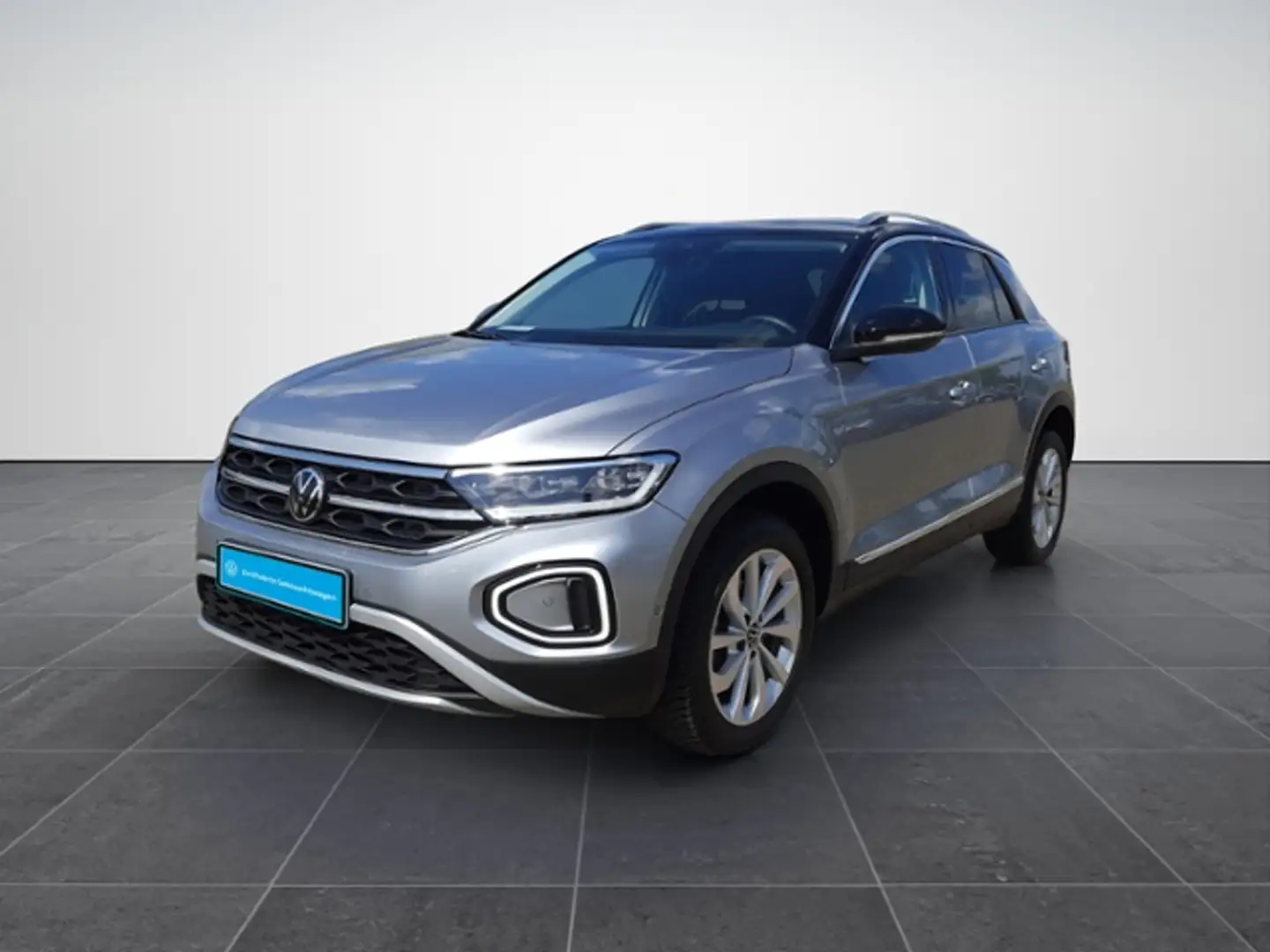 Volkswagen T-Roc 1.5TSI DSG Style LED+/AHK/Navi/ACC Silber - 2