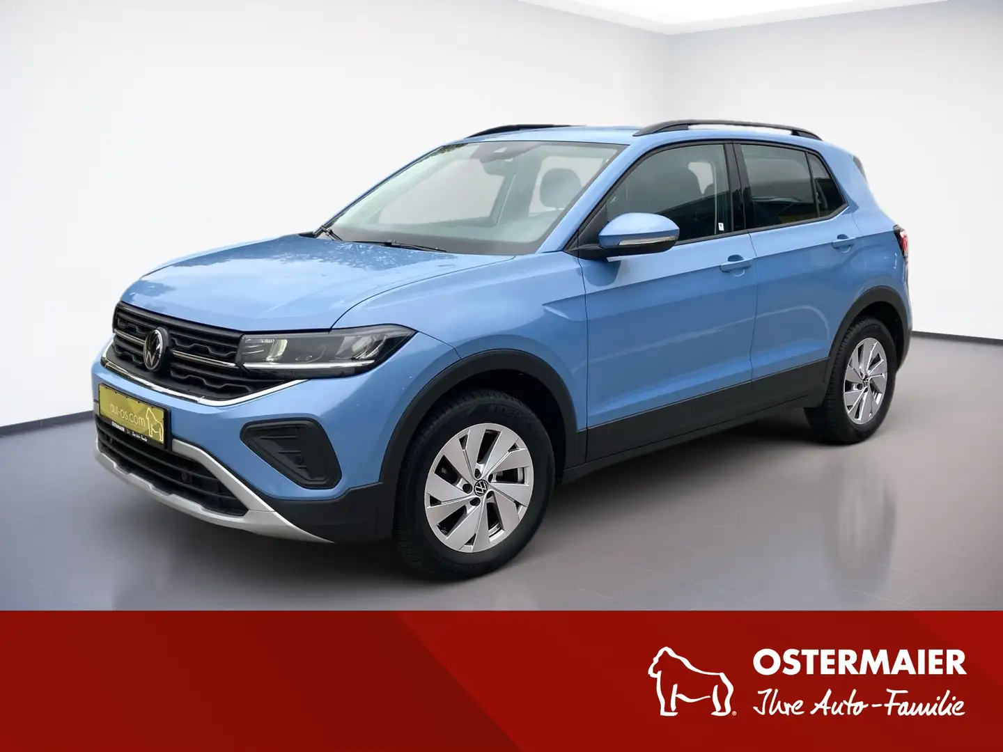 Volkswagen T-Cross LIFE 1.0TSI 95PS ACC.2xPDC.VIRTUAL.KLIMA.APP-C.SHZ Blau - 1