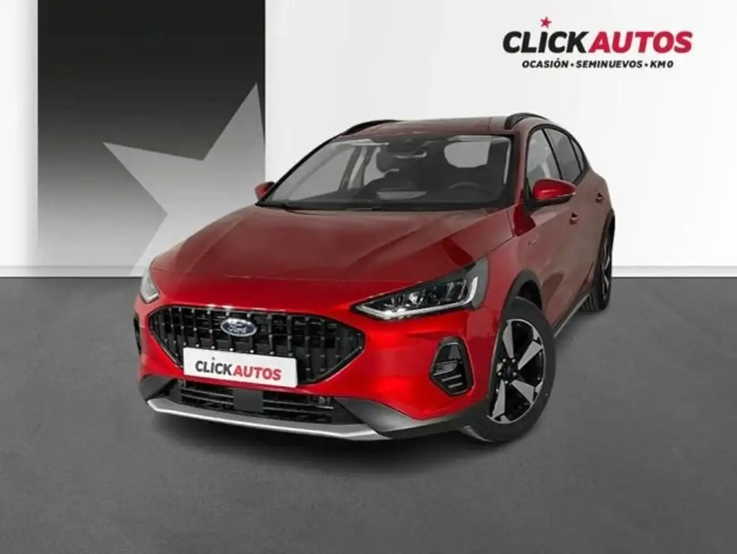 Ford Focus 1.0 Ecoboost 155CV MHEV Active Rojo - 1