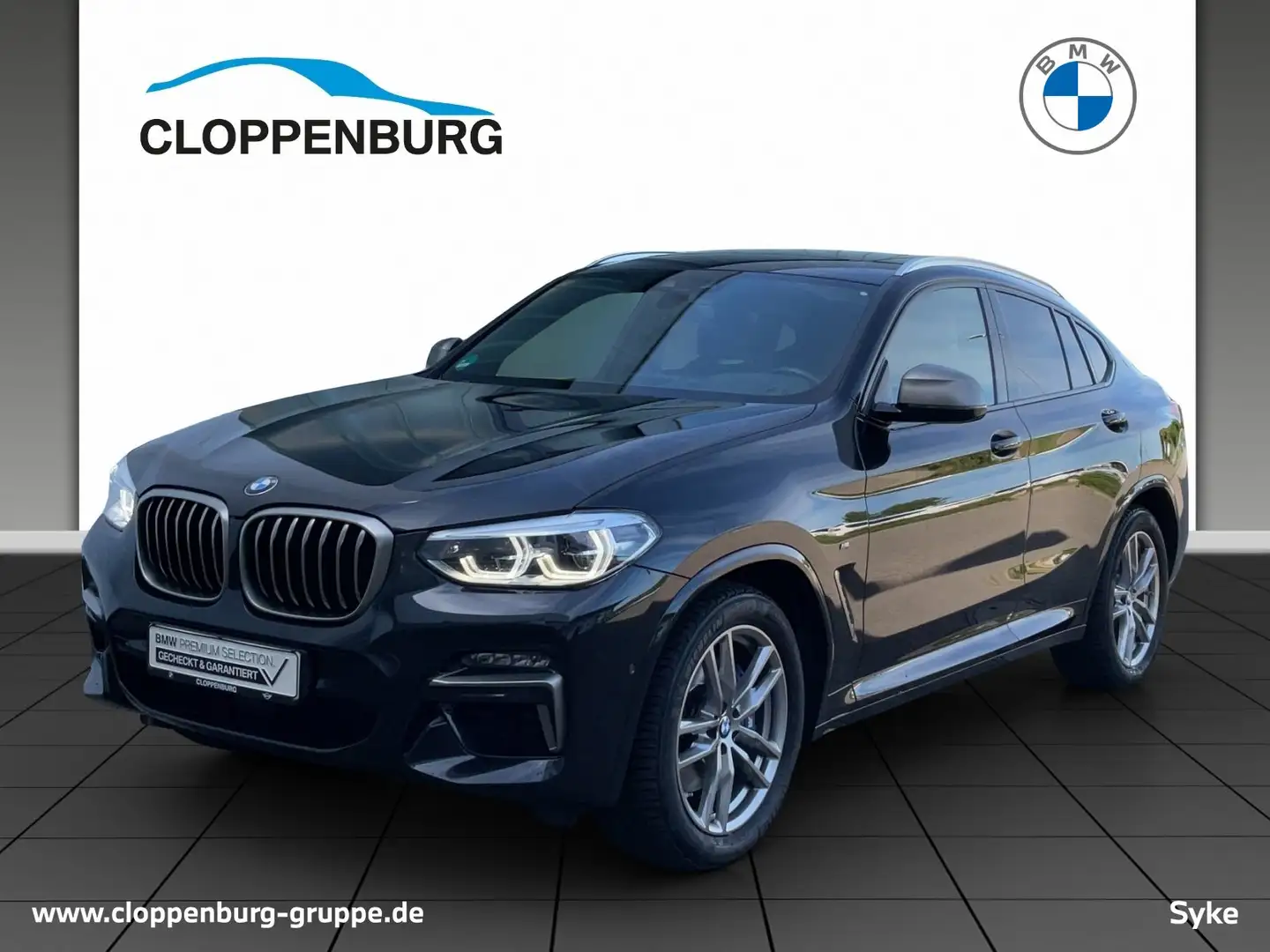 BMW X4 M 40i +Head-Up+HIFI+Standhzg.+ACC+Pano+AHK+Memory+Ko Czarny - 1