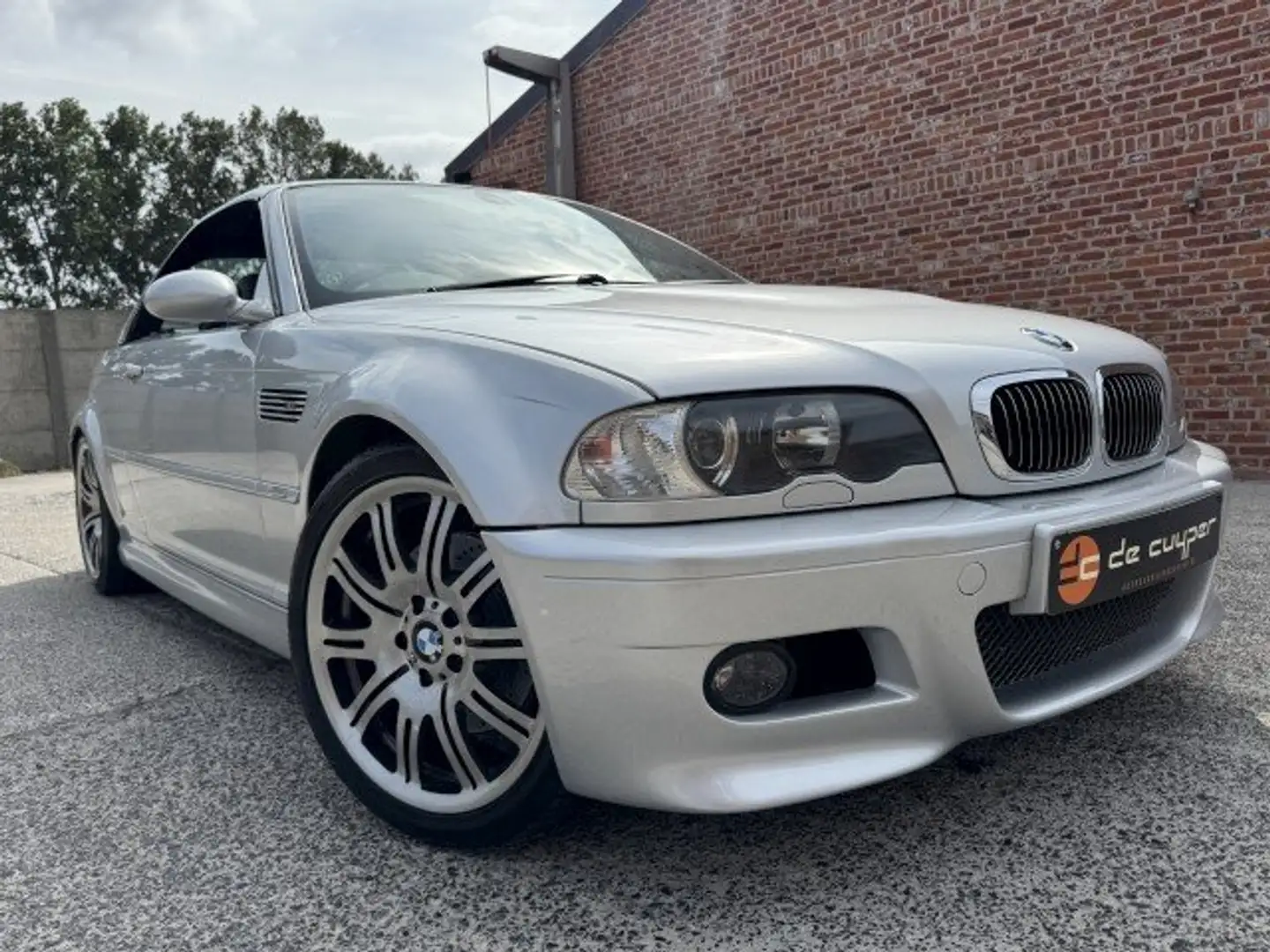 BMW M3 Bmw M3 e46 "MANUEEL" 125000km/leder/XENON/pdc/2001 Zilver - 1