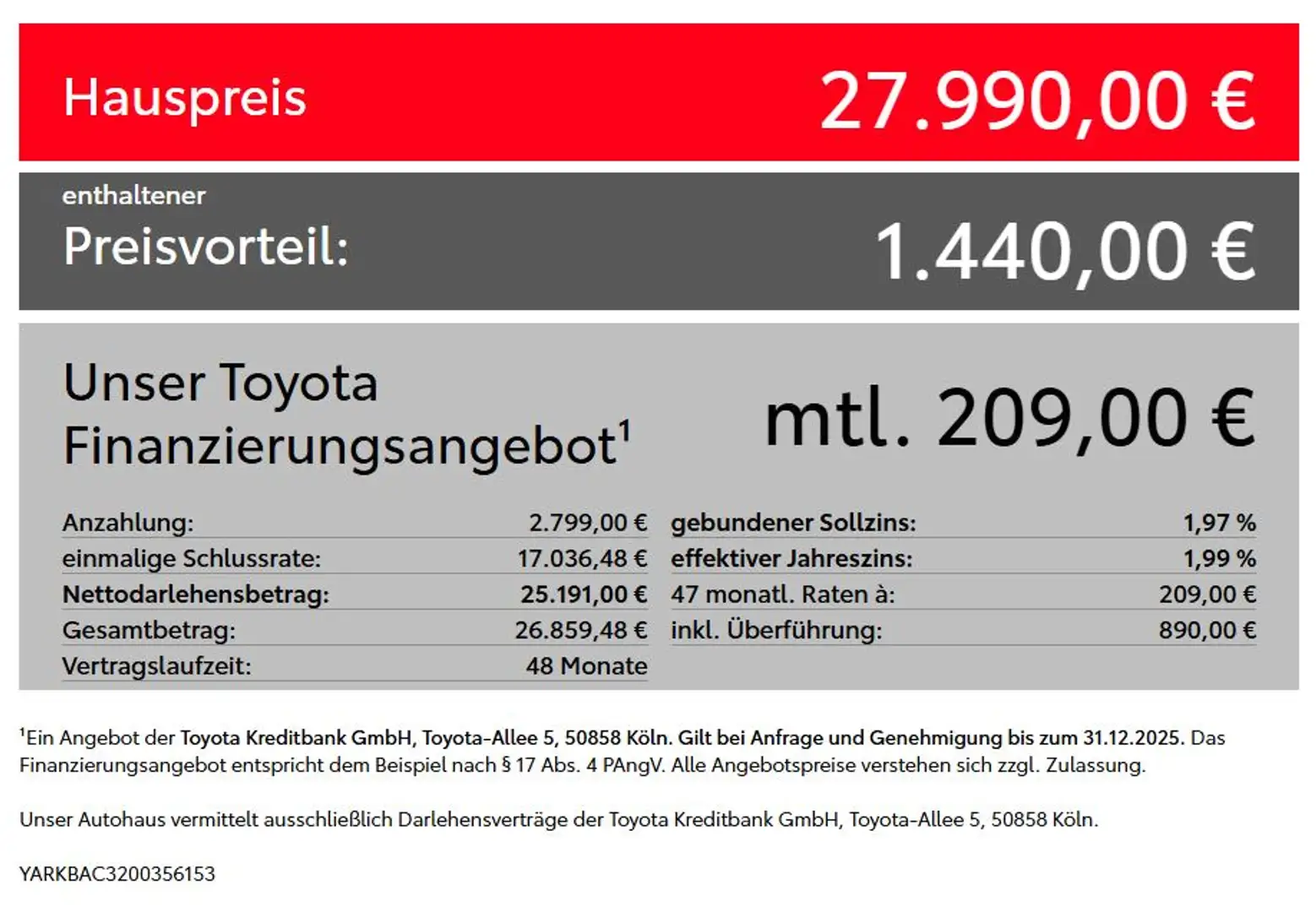 Toyota Yaris - 1,5 l Hybrid Teamplayer + Comf. Paket Grau - 1