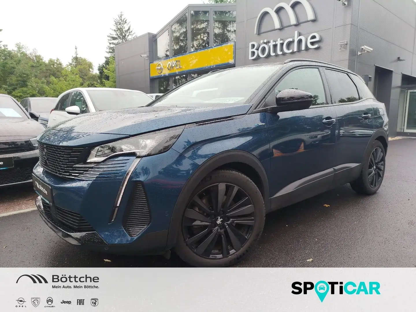 Peugeot 3008 Hybrid 225 GT AHK*PANORAMADACH*FOCAL-SOUND Blauw - 1