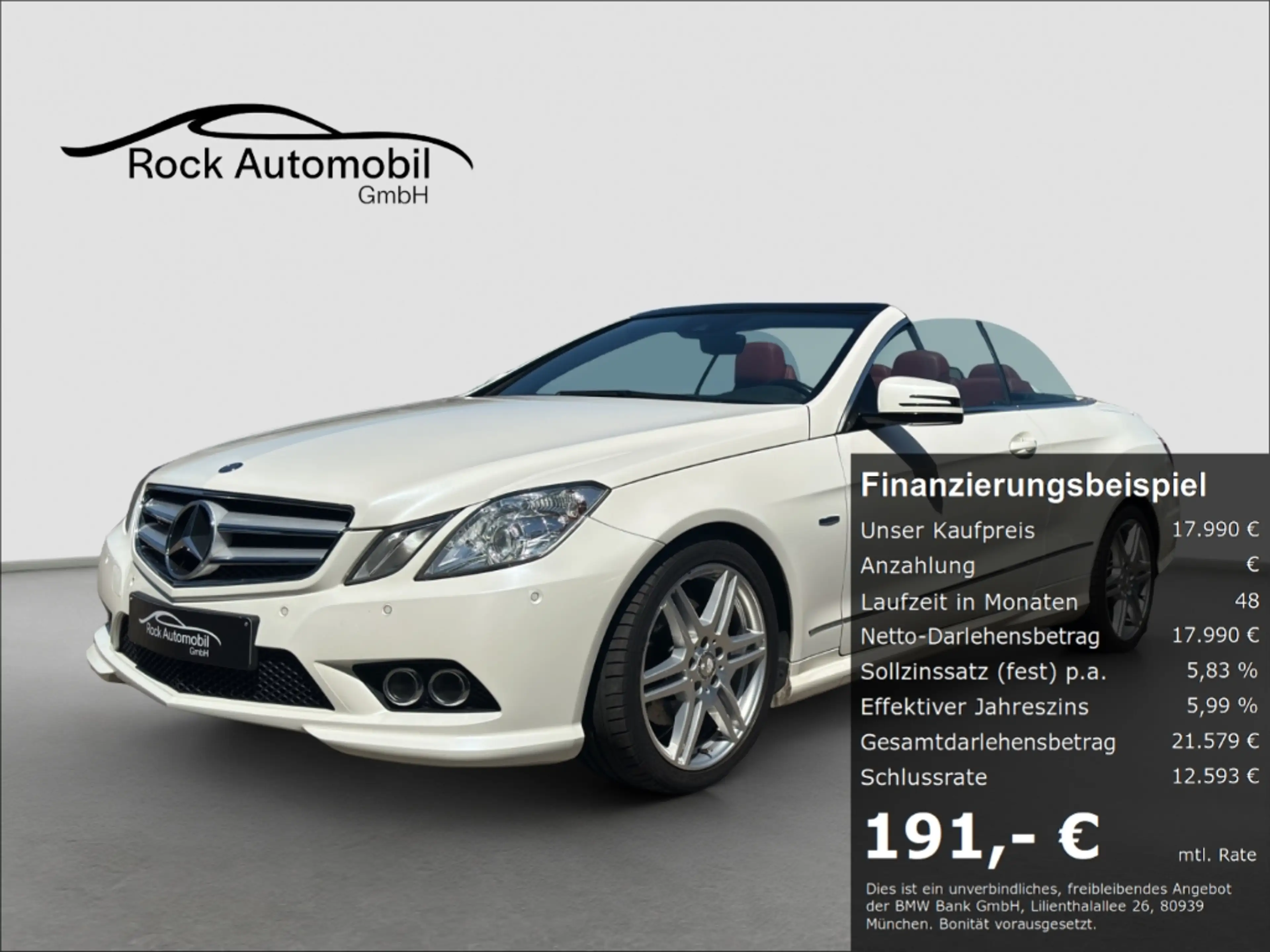 Mercedes-Benz E 250 Cabrio CDI AMG Line MANUFAKTUR H&K