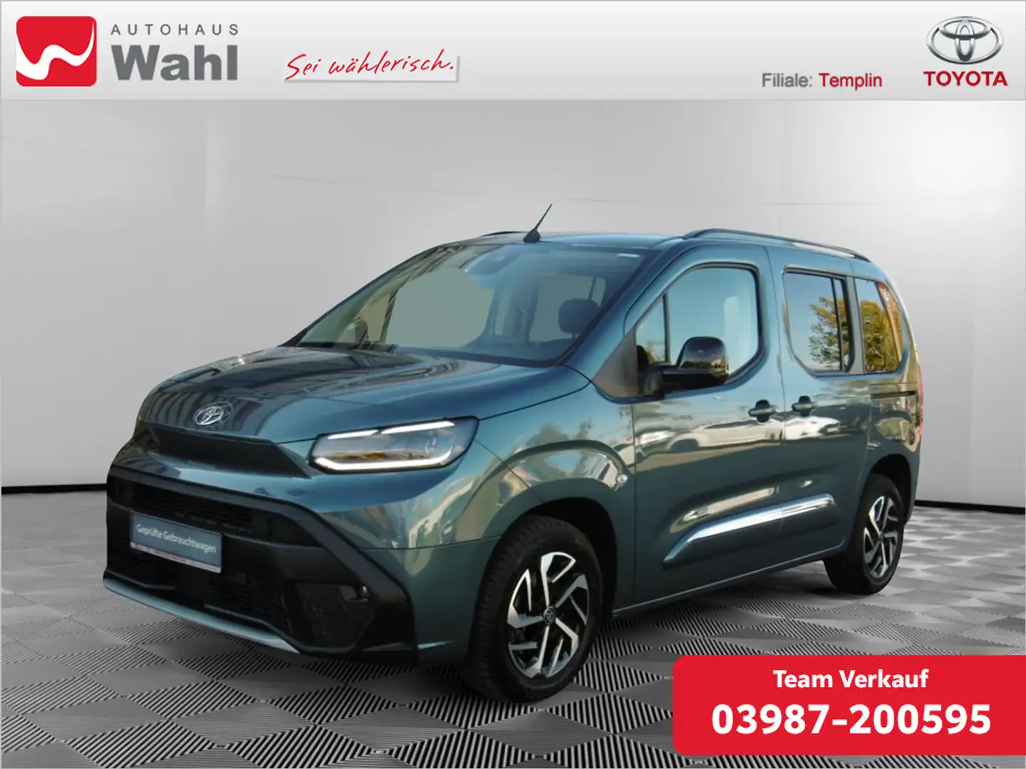 Toyota Proace City Verso 1.5 L1 Team Deutschland Bleu - 1