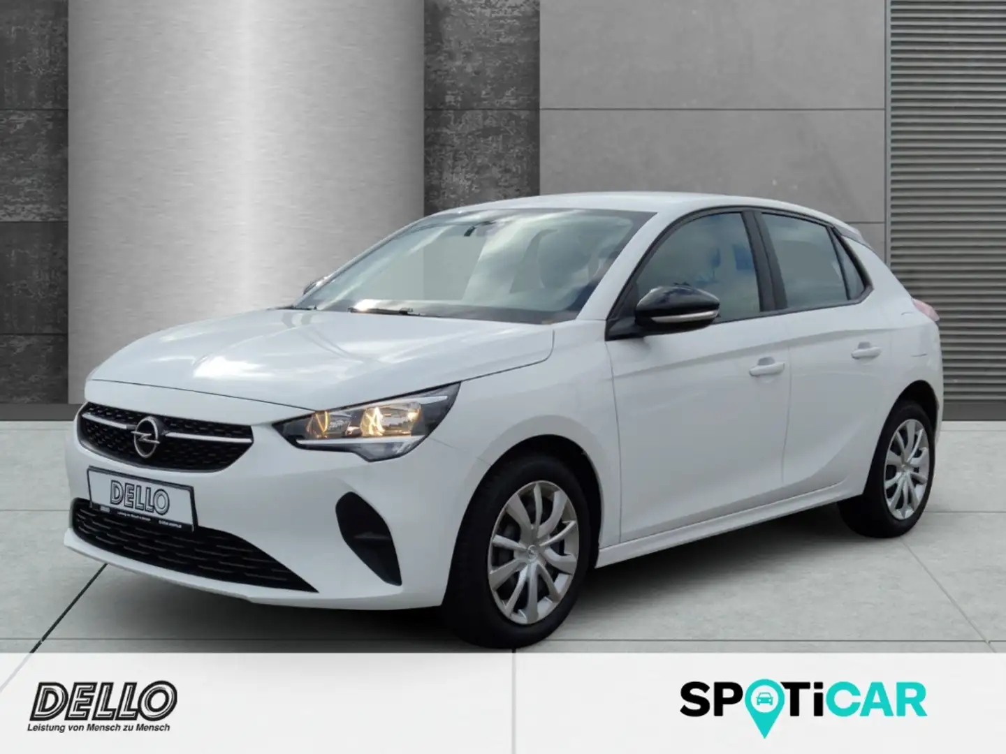 Opel Corsa Edition 1.5D Ganzjahresreifen, BT,NAVI LED Apple C Weiß - 1