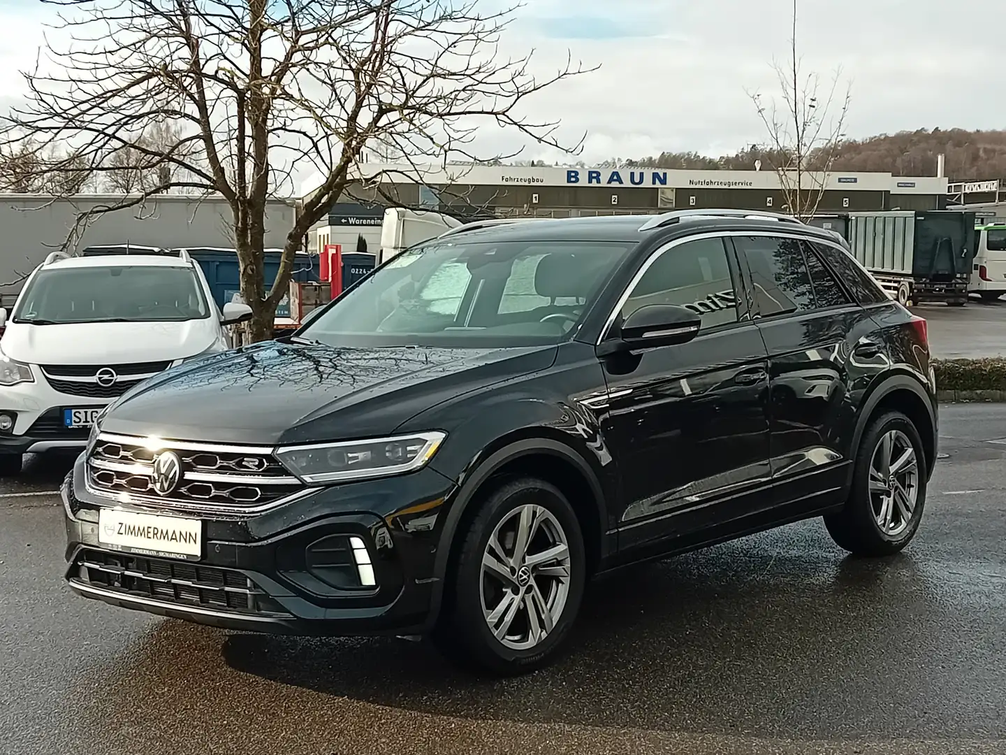 Volkswagen T-Roc R-Line Klima AHK Schwarz - 2