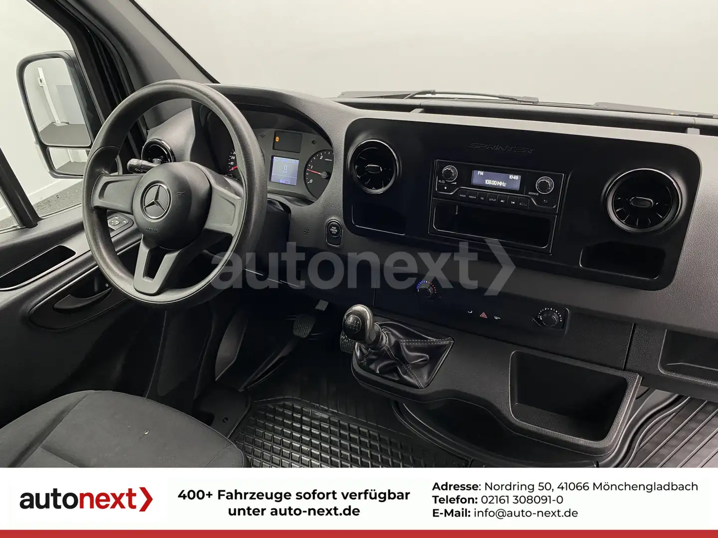 Mercedes-Benz Sprinter 211 kompakt Worker 1.HAND (0046) Noir - 2