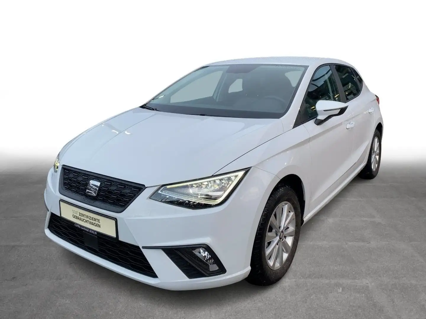 SEAT Ibiza 1.0 TSI Style Climatronic Navi LED SHZ ACC Weiß - 2