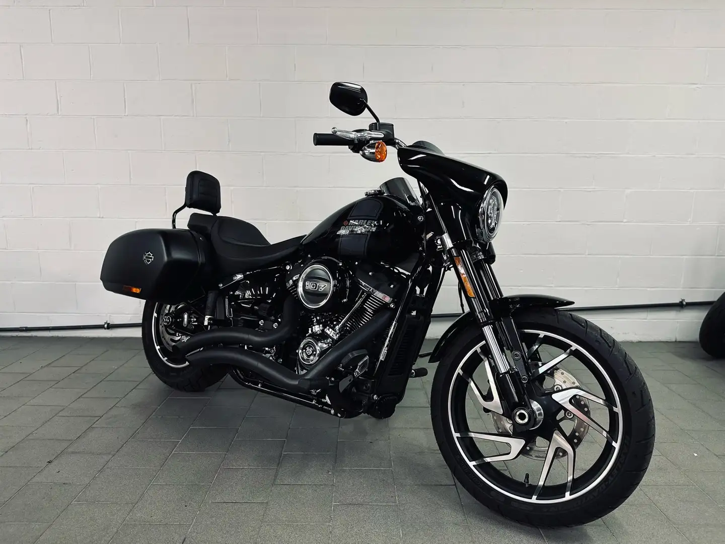 Harley-Davidson Sport Glide ETAT NEUF***1900KMS***VANCE&HINES Noir - 1
