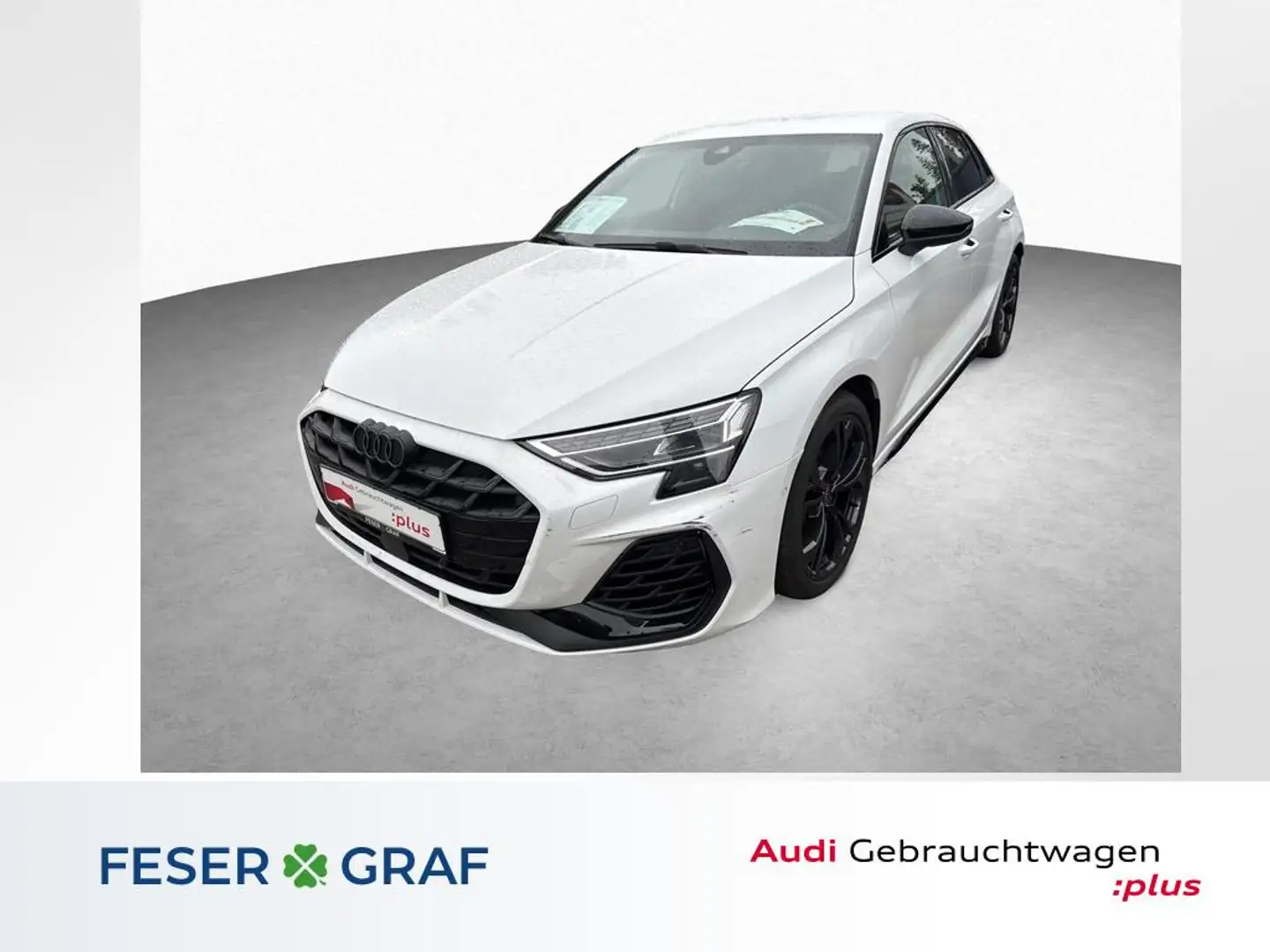 Audi S3 Sportback TFSI quattro Akrapovic-Sonos-Car Play Weiß - 1
