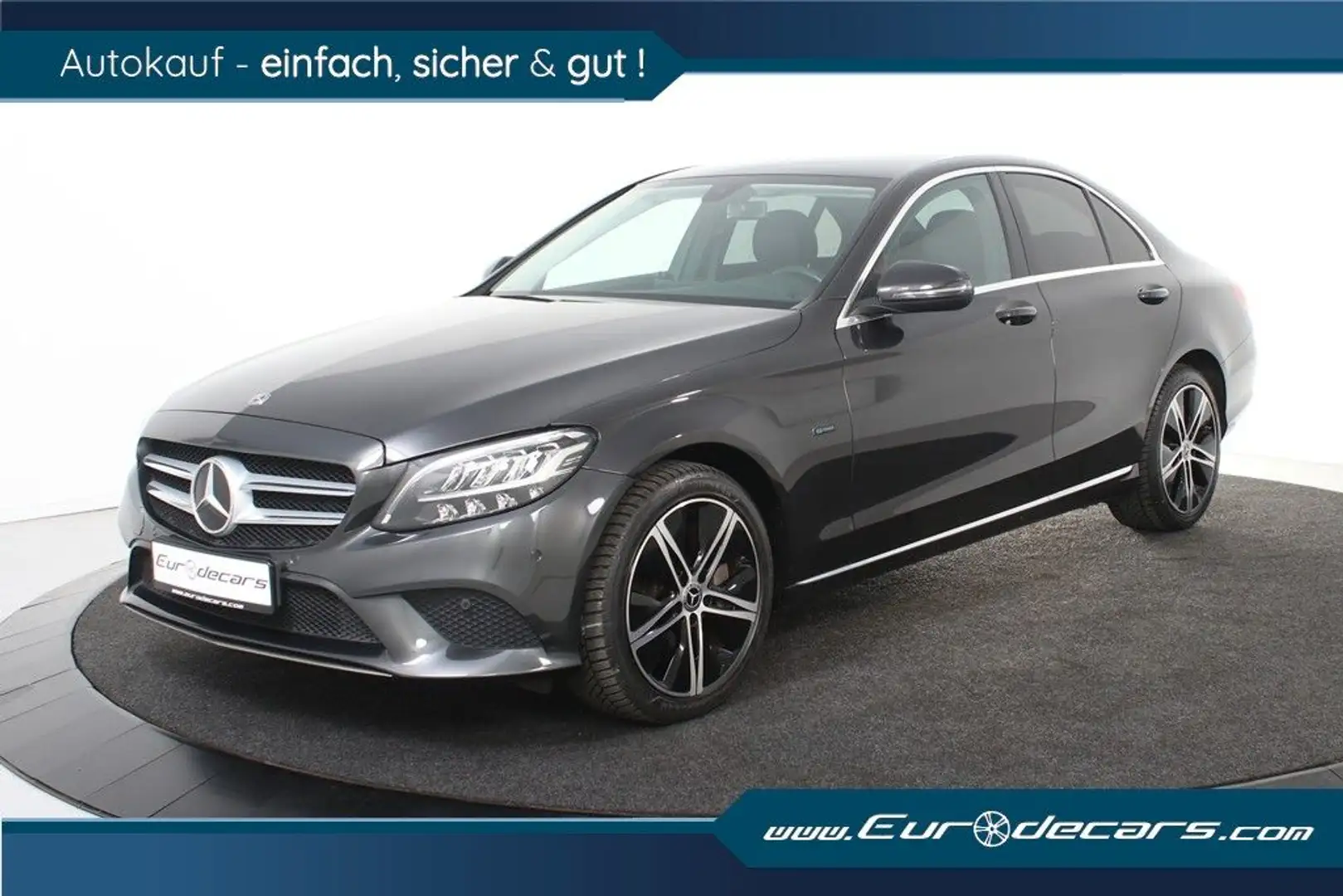 Mercedes-Benz C 300 e Avantgarde *1.Hand*T-Leder*Navi*SHZ* Grau - 1