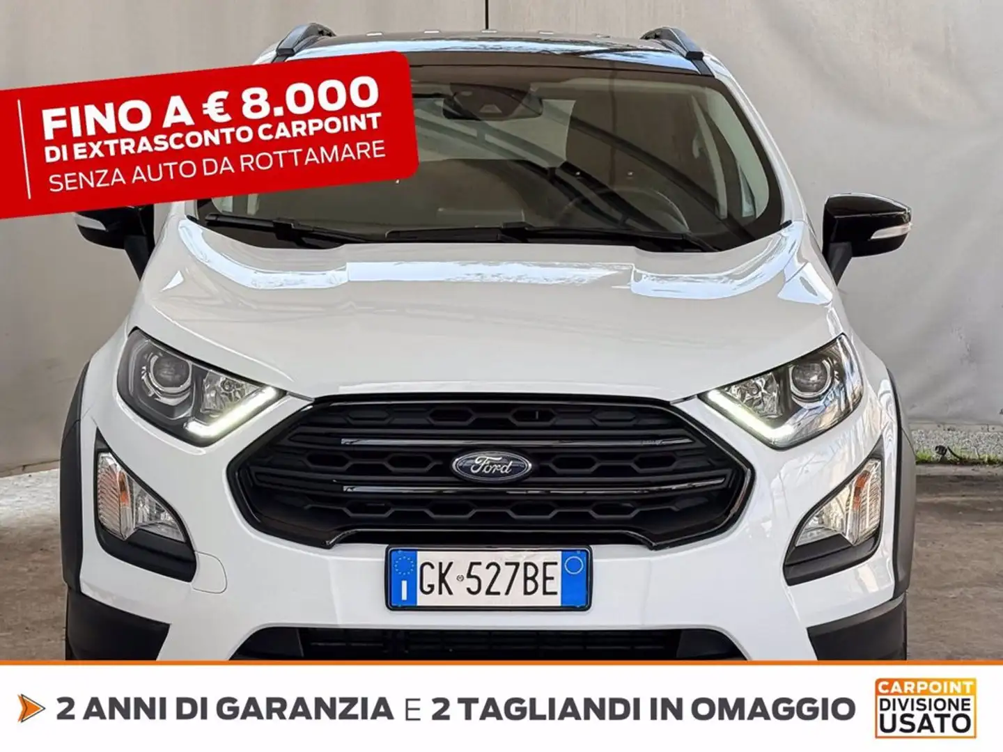 Ford EcoSport 1.0 ecoboost active s&s 125cv Bianco - 2