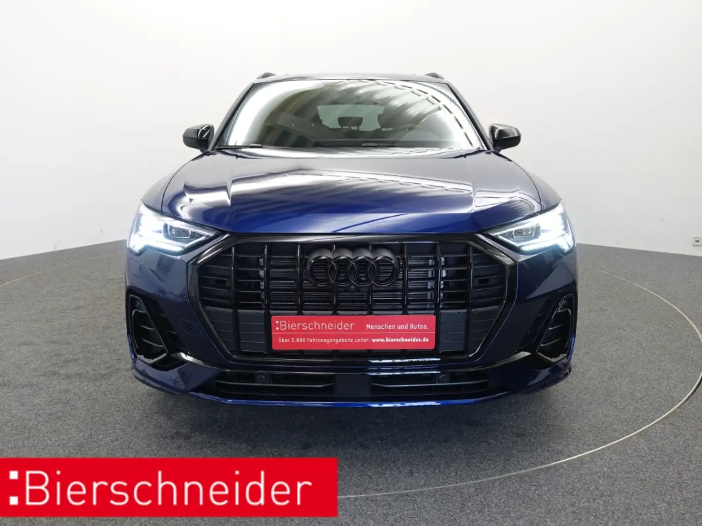 Audi Q3 S line 35 TDI PANO AHK SONOS ASSISTENZ NAVI KEYLES Blauw - 2