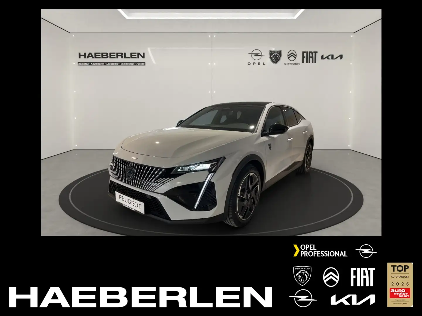 Peugeot 408 1.2 GT SOFORT VERFÜGBAR PANO | ALCANTARA | Weiß - 1