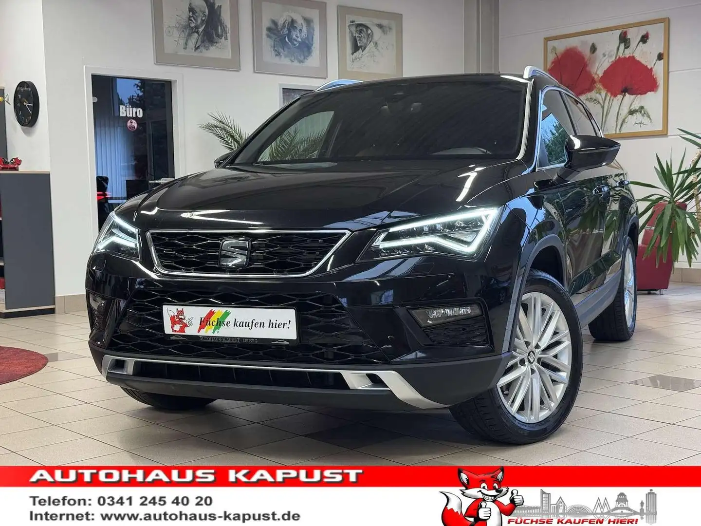SEAT Ateca Xcellence 4Drive/Navi/LED/DAB/Spur/Cam Noir - 1