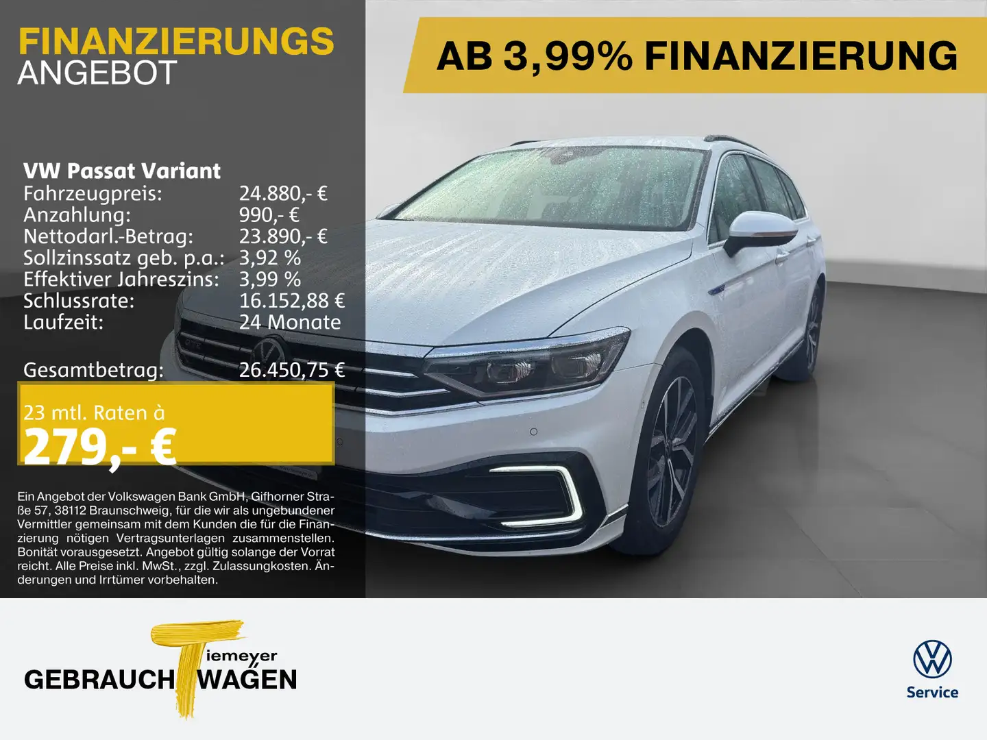 Volkswagen Passat Variant GTE LM17 IQ.LIGHT ASSIST KAMERA Weiß - 1