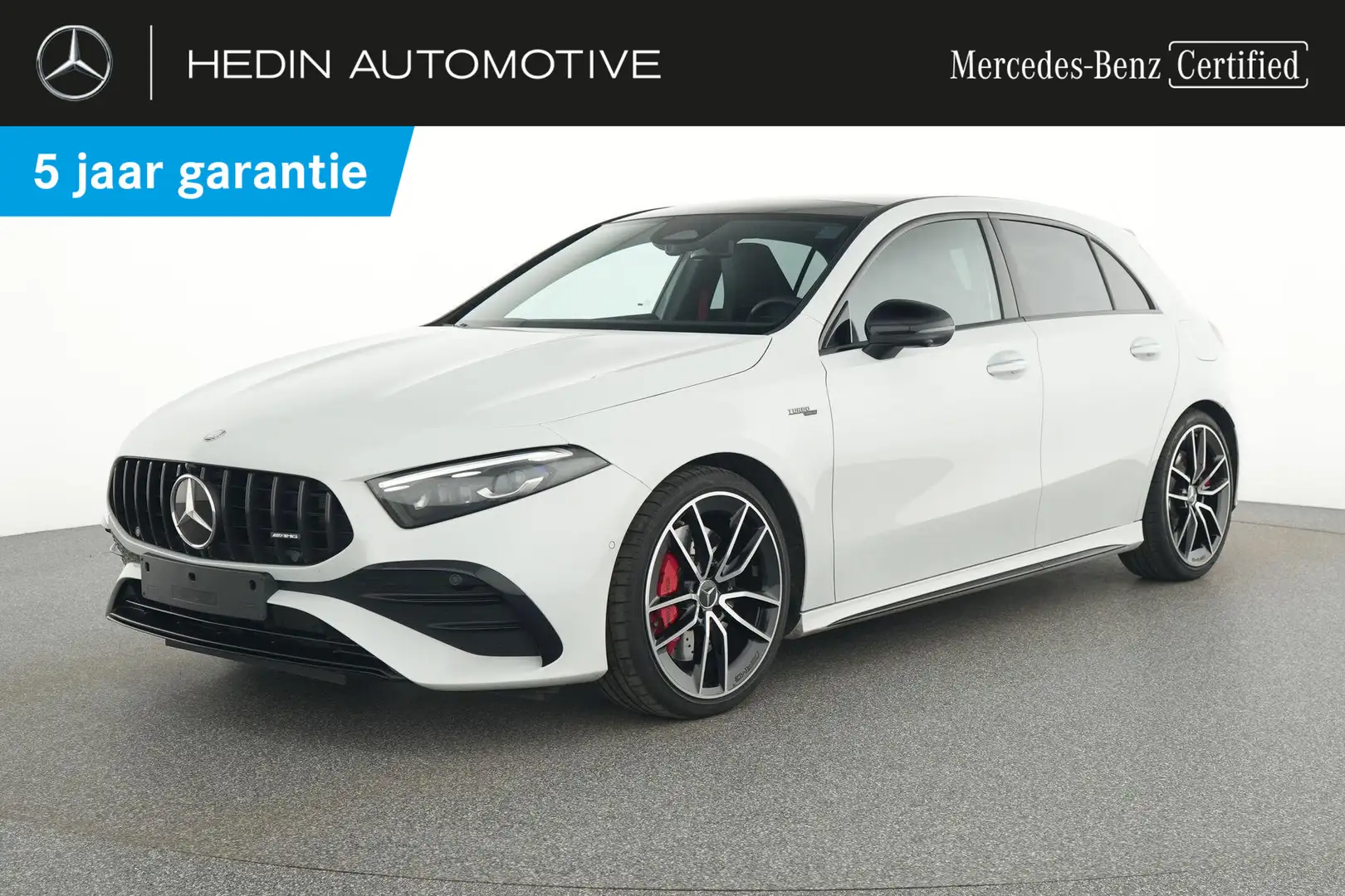 Mercedes-Benz A 35 AMG Hatchback 4MATIC Line | Panoramisch Dak | Rode rem Blanco - 1