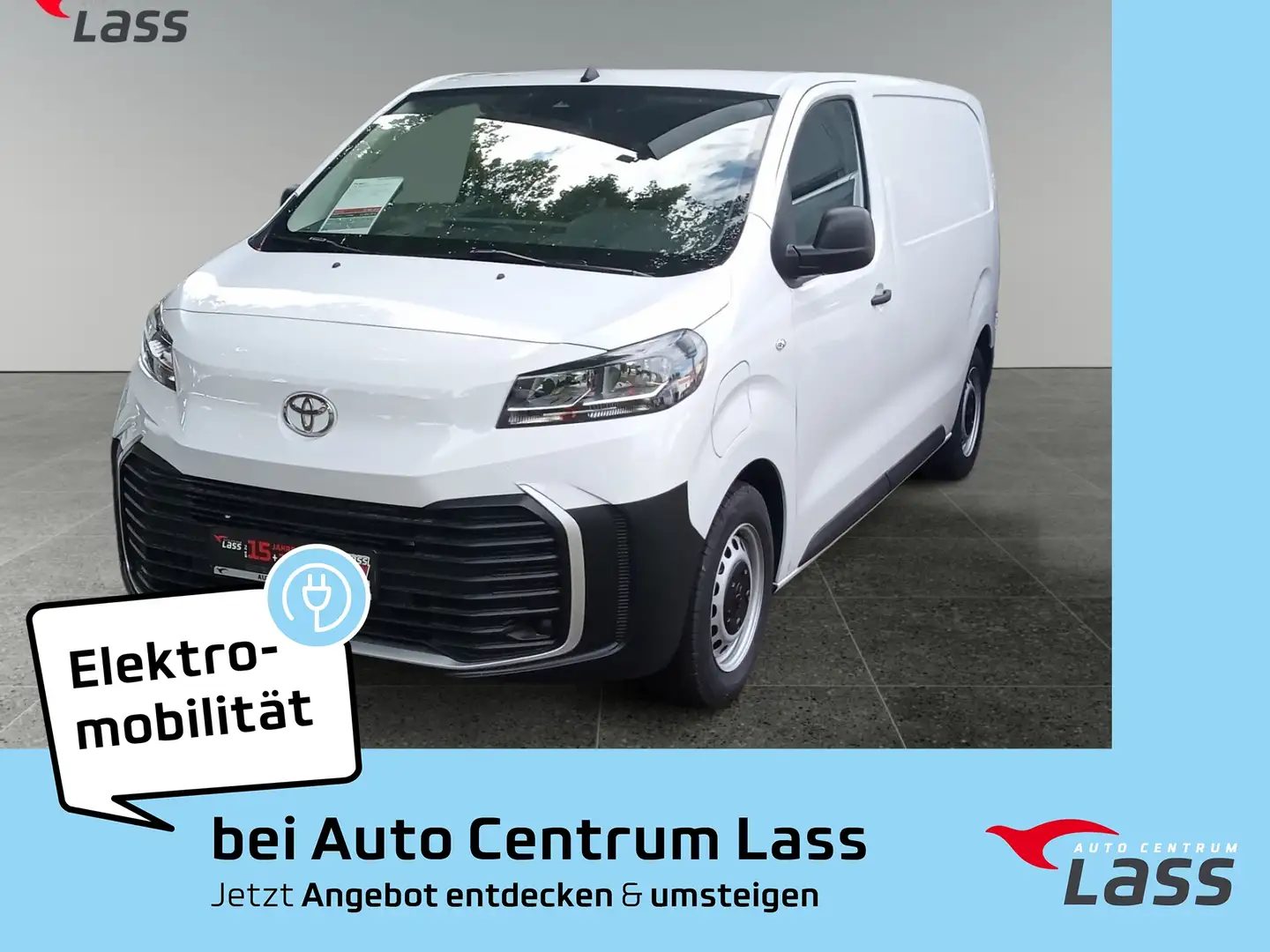 Toyota Proace Kasten L1 75kW El Meister Sofort Lieferbar Blanc - 1