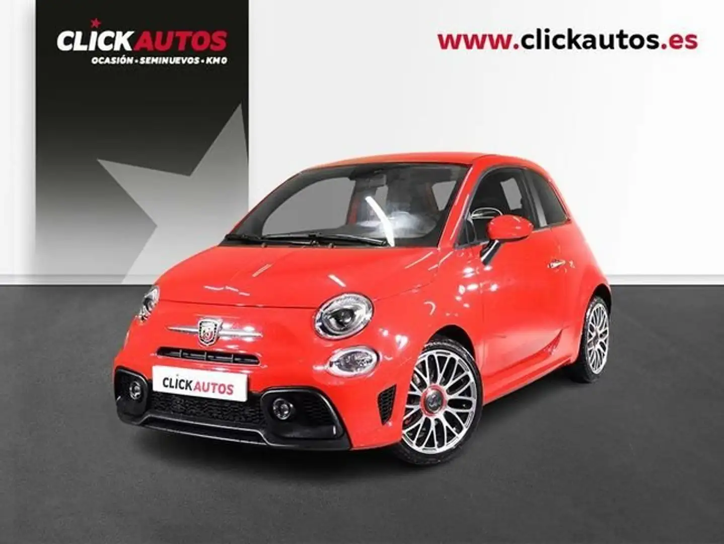 Abarth 595 1.4 T-JET 145CV Turbo Rojo - 1
