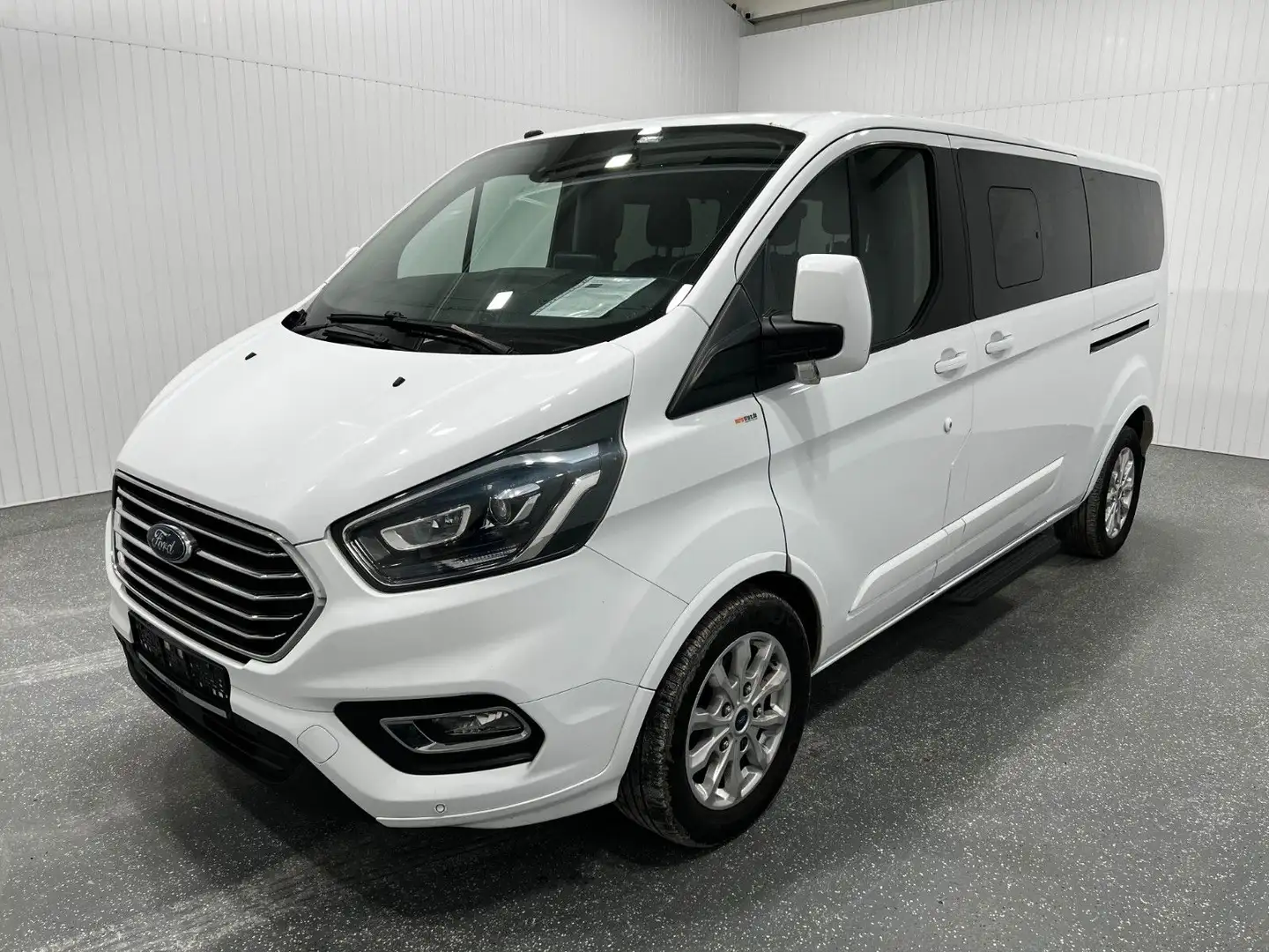 Ford Tourneo Custom TOURNEO CUSTOM ECOBLUE L2 8SITZ AUT |2xSTÜR|AHK Weiß - 1