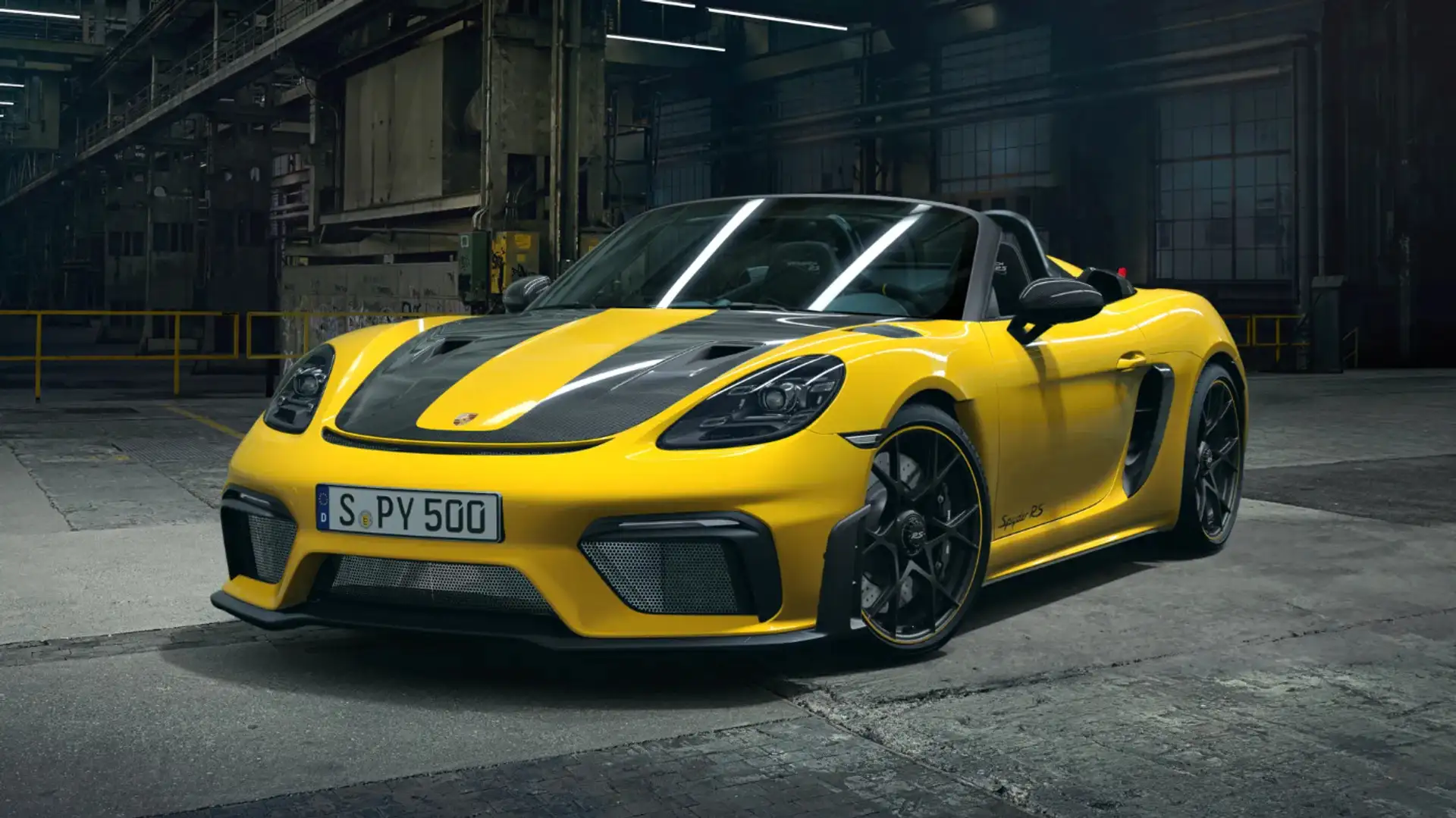 Porsche Boxster (718) Spyder RS | Weissach-Paket | BOSE Gelb - 2