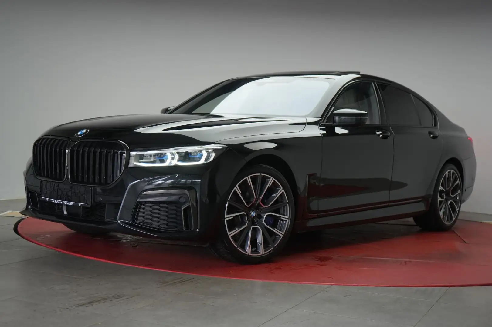 BMW 740 d xDrive M Sport Leder/ACC/Massage/H&K/HUD/ Czarny - 2