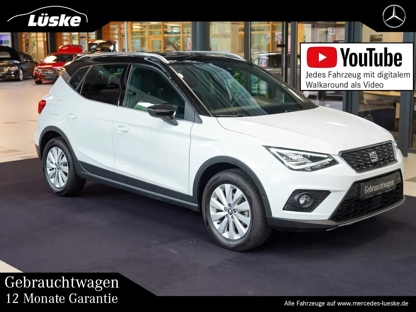 SEAT Arona Arona 1.0 TSI Xcellence ACC CarPlay LED Totwinke Білий - 1