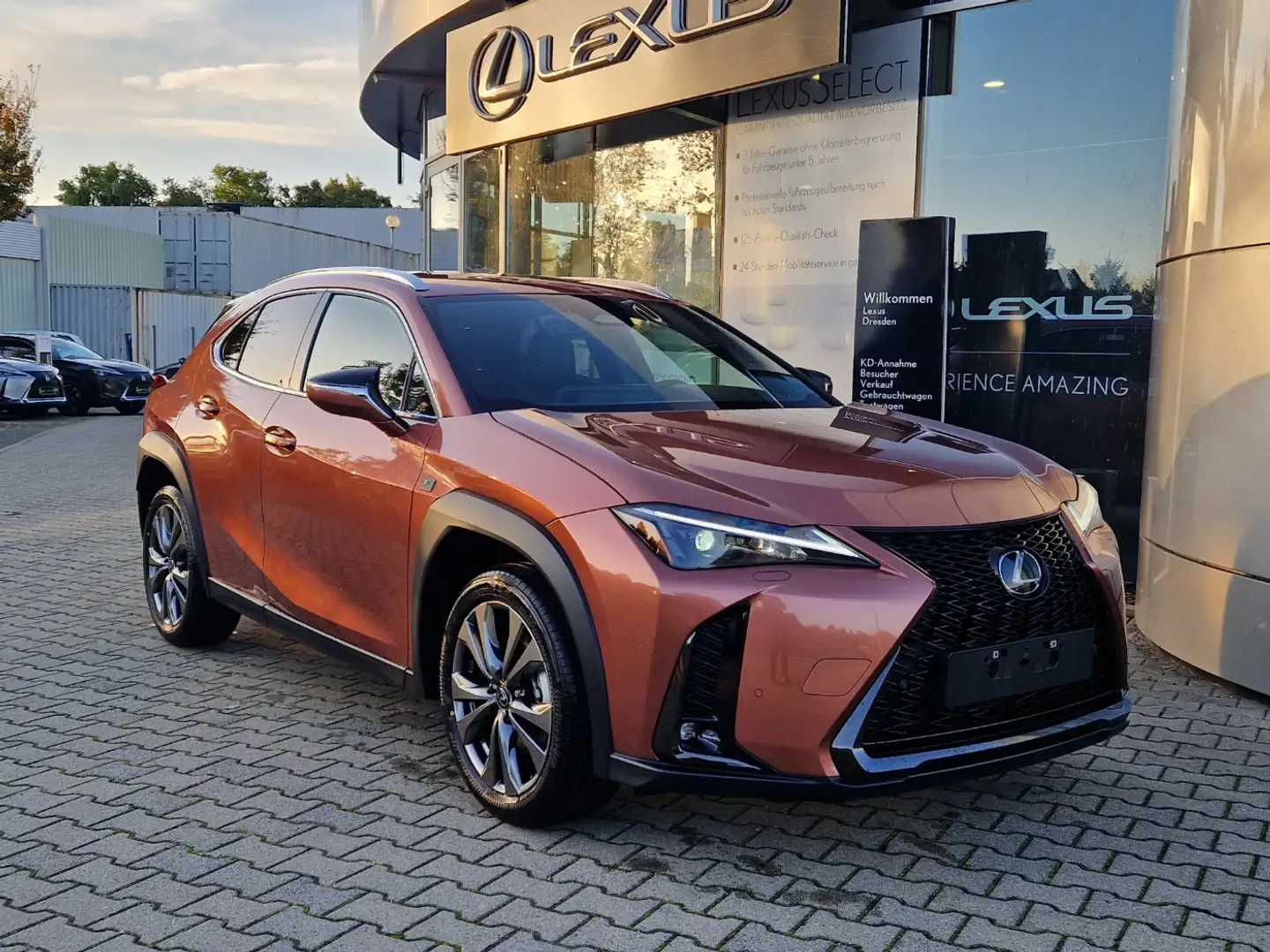 Lexus UX 300e UX 300h F Sport Design ACC FLA SpurH LM Rot - 1